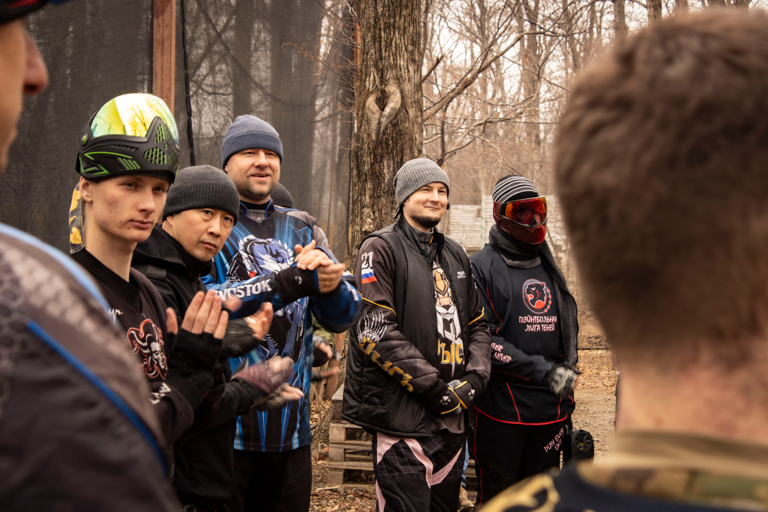 Турнир на кубок Федерации пейнтбола 6 апреля 2024 г. Фотограф г. Владивосток