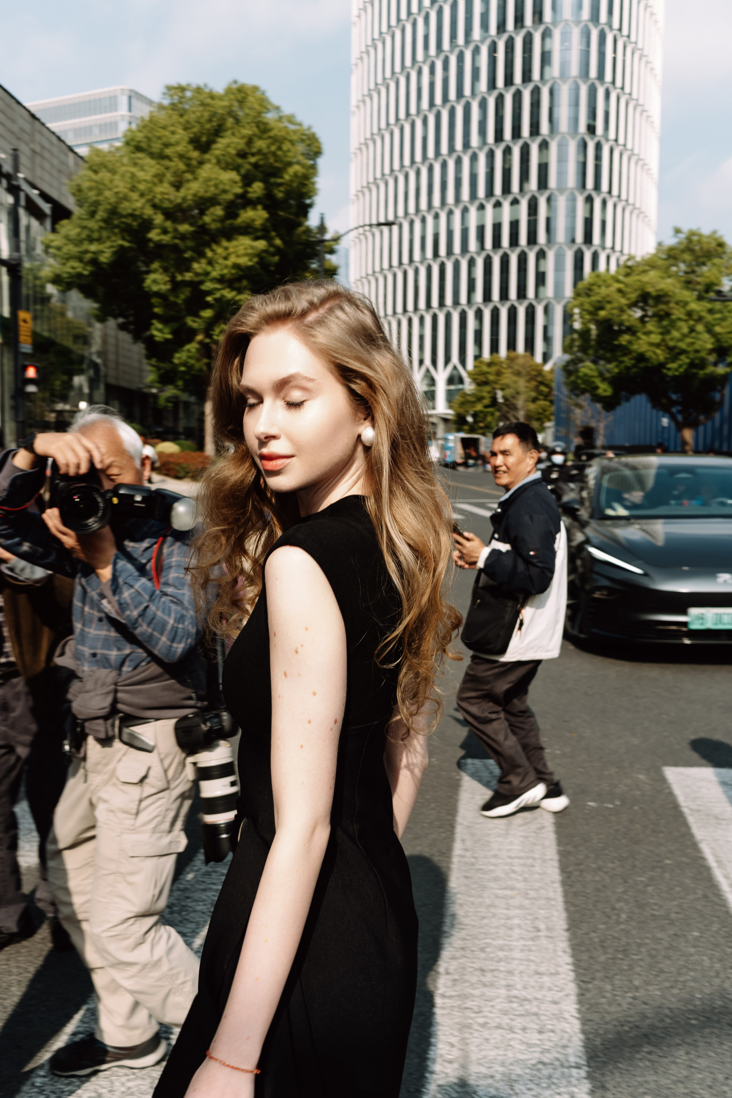 Блогер Ханна на Шанхайской неделе моды | Фотосъемка в Шанхае