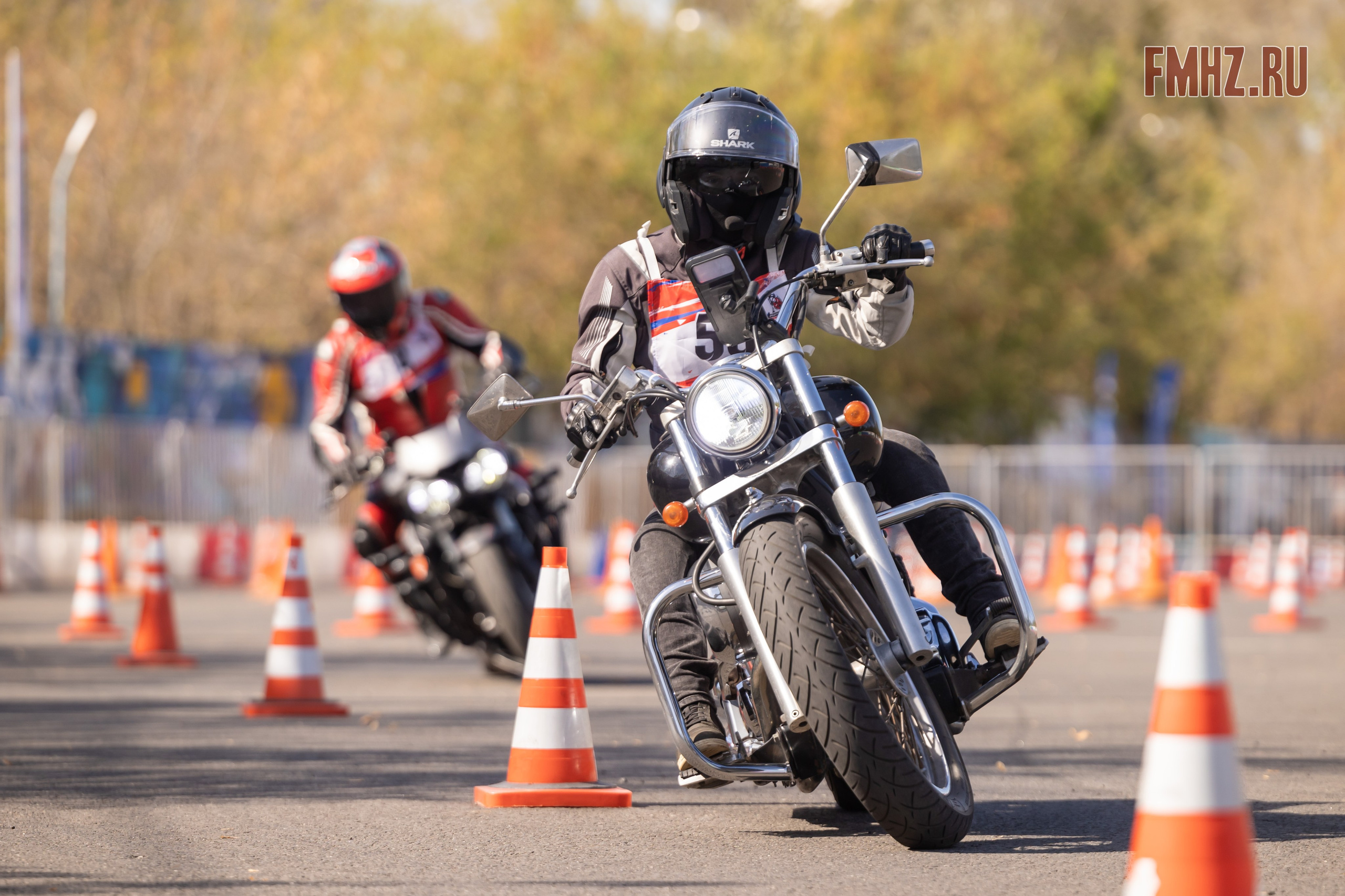 Соревнования по мотоджимхане на площадке Мосгортранс 15.09.2024. Фотограф Владимир Охрименко