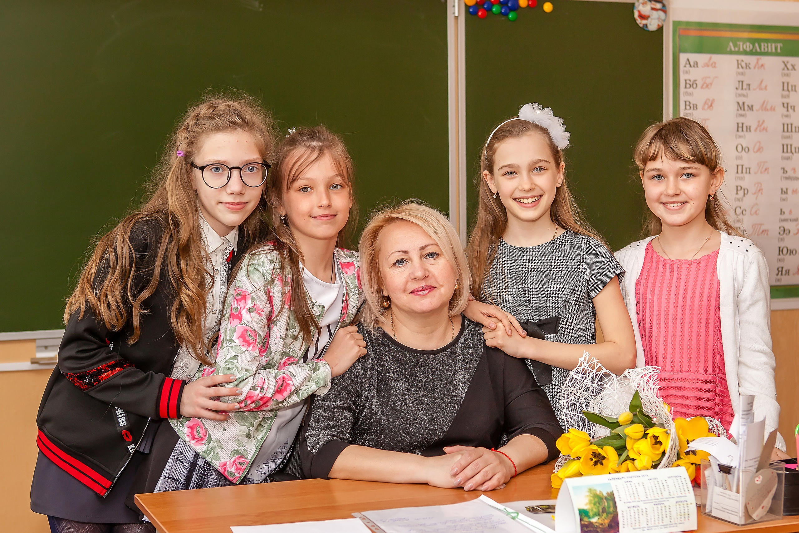 Школьная съёмка. Фотограф Дмитрий Сахаров