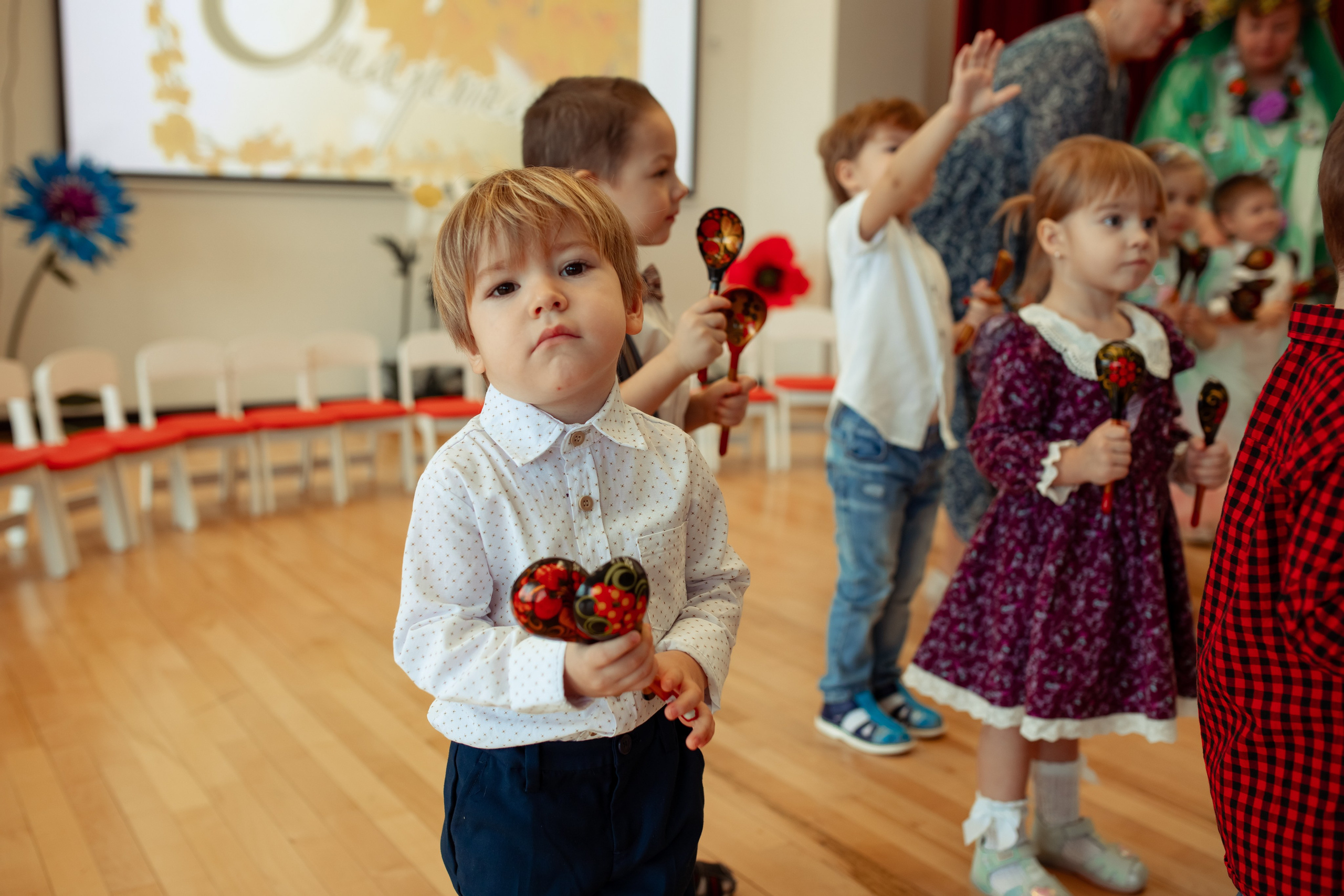 Праздник весны в детском саду. Семейный и детский фотограф в Москве Дорогова Екатерина