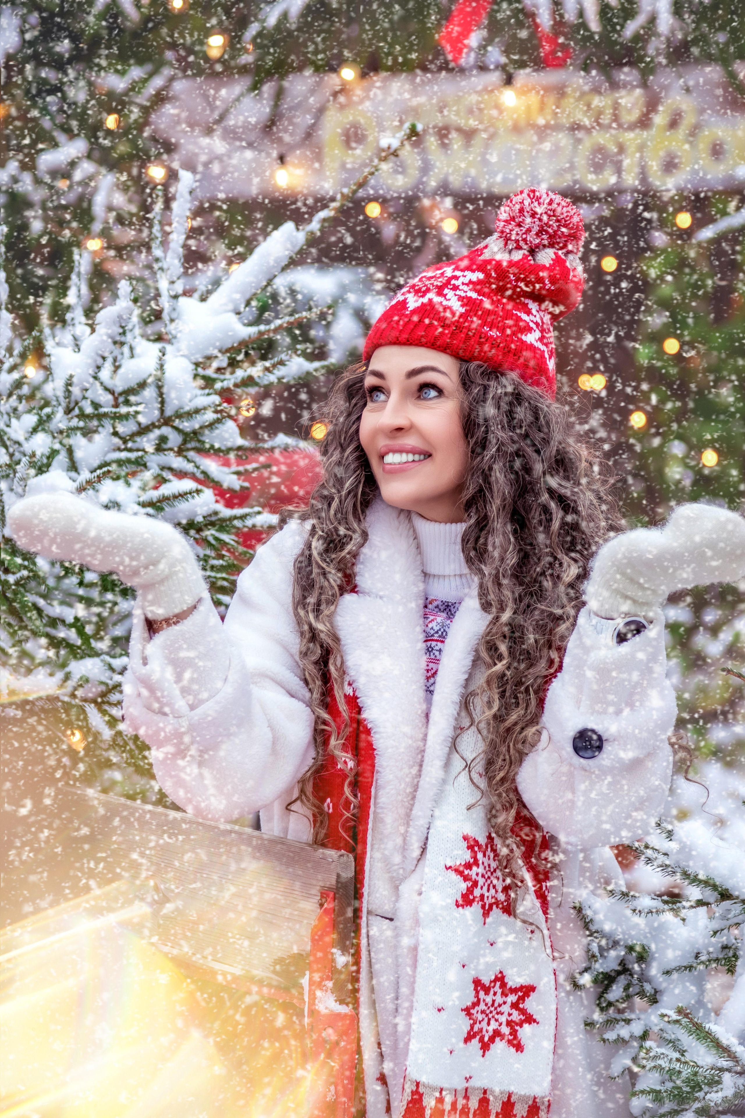 НОВЫЙ ГОД и Рождество УЛИЧНЫЕ локации. Фотограф Алина Лебедь