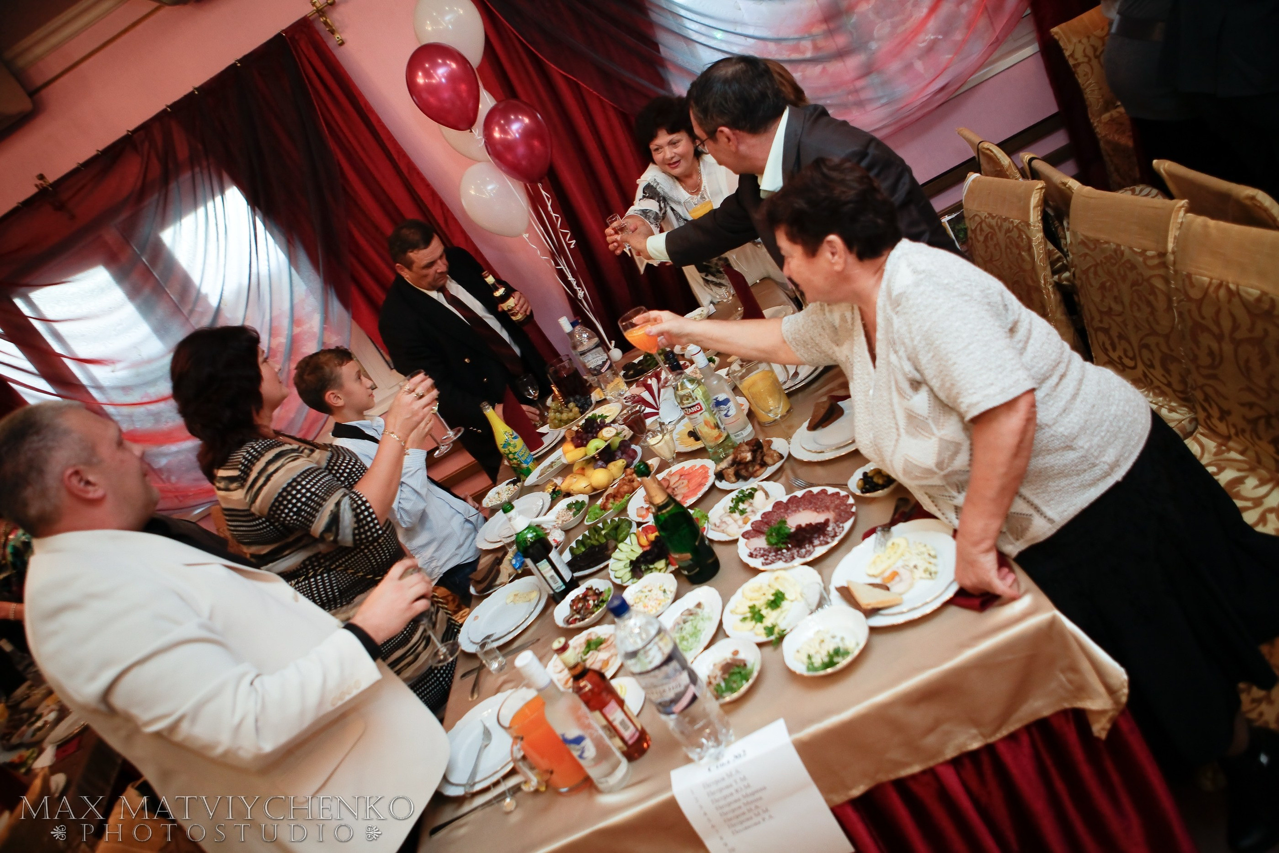 Банкет/Banquet. Максим Матвийченко и Виктория Басова профессионалы своего дела