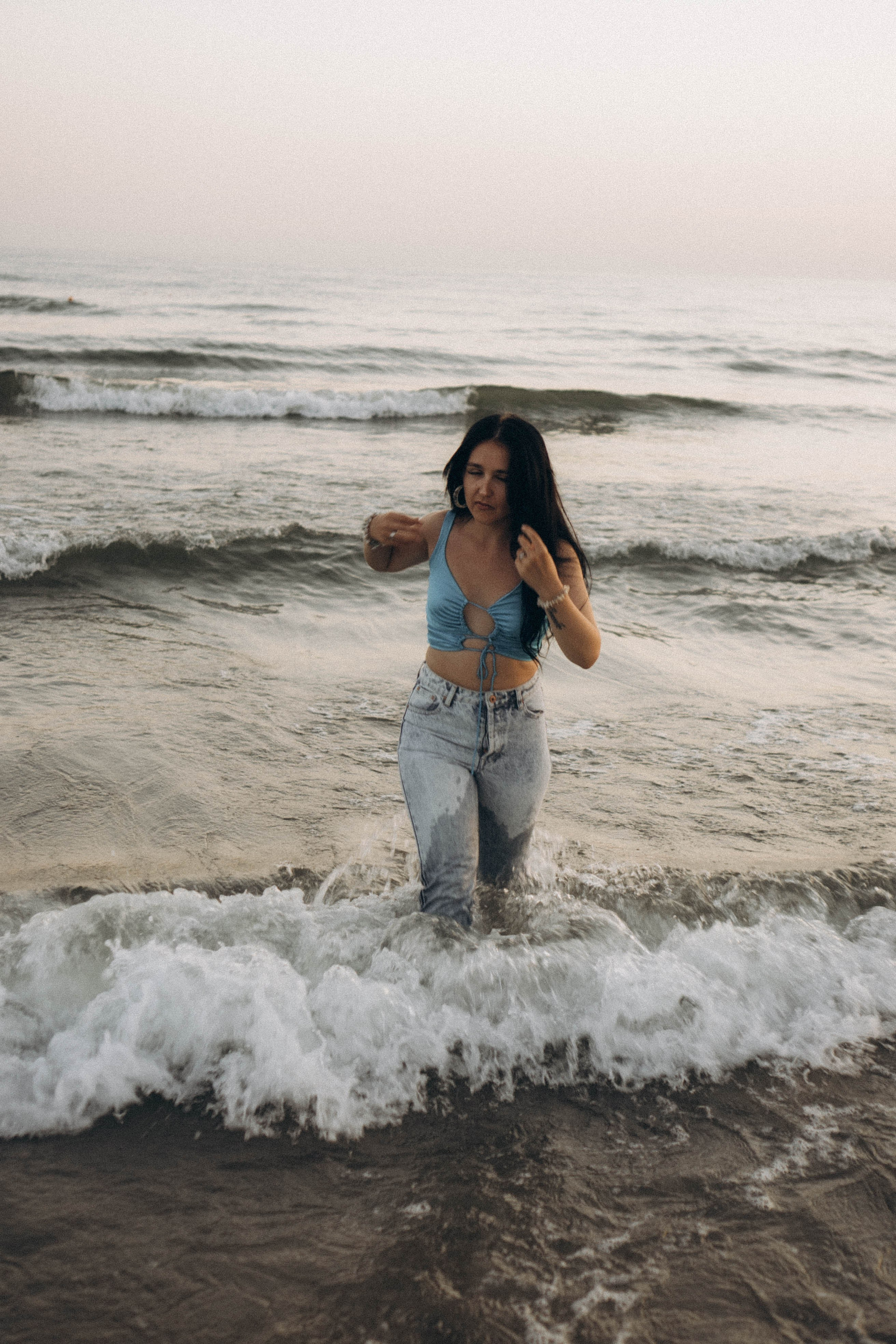 Июльский вечер на берегу черного моря. Профессиональный фотограф, Санкт-Петербург — Виктория Богомолова