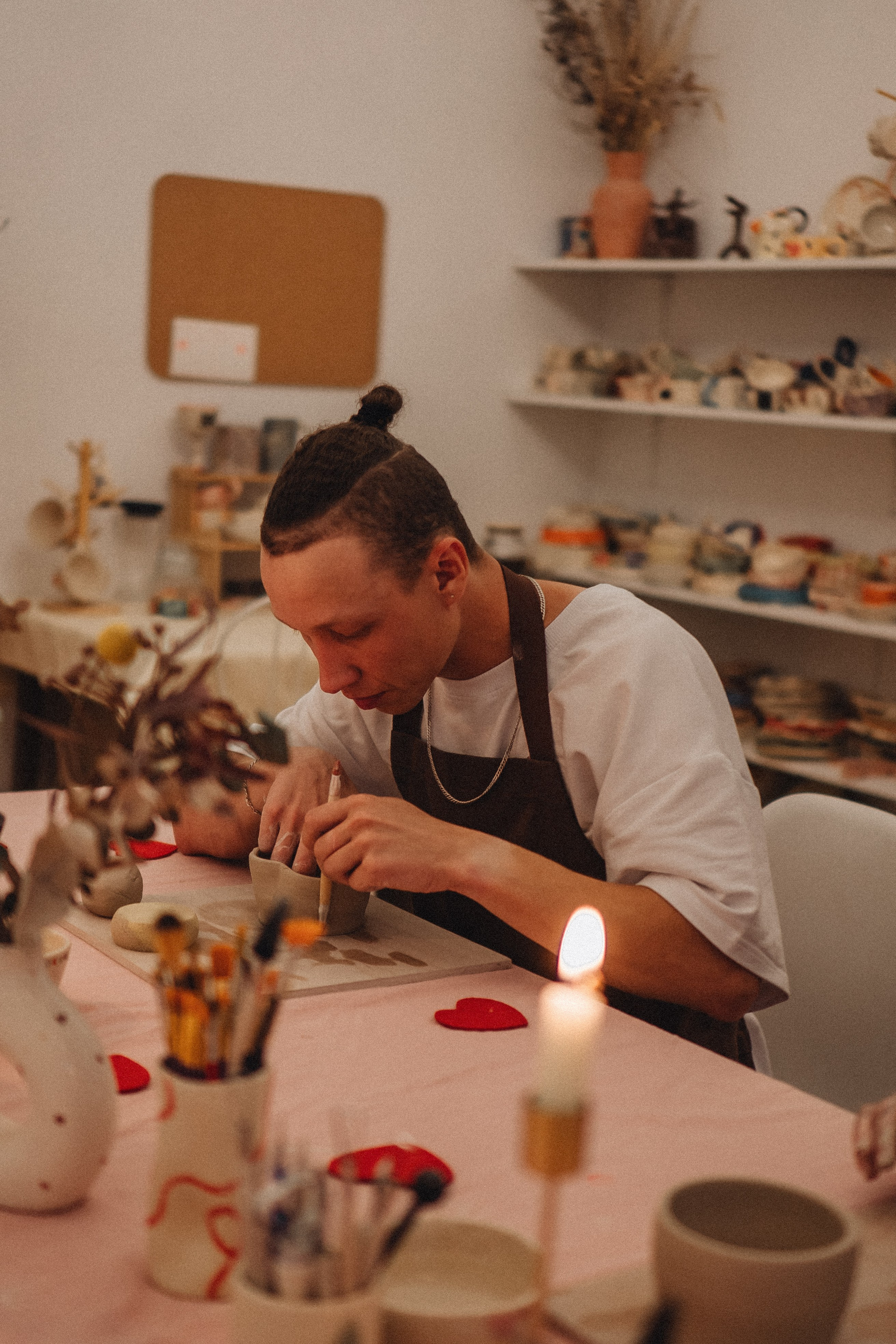 СВИДАНИЕ В ГОНЧАРНОЙ МАСТЕРСКОЙ. Профессиональный фотограф, Санкт-Петербург — Виктория Богомолова