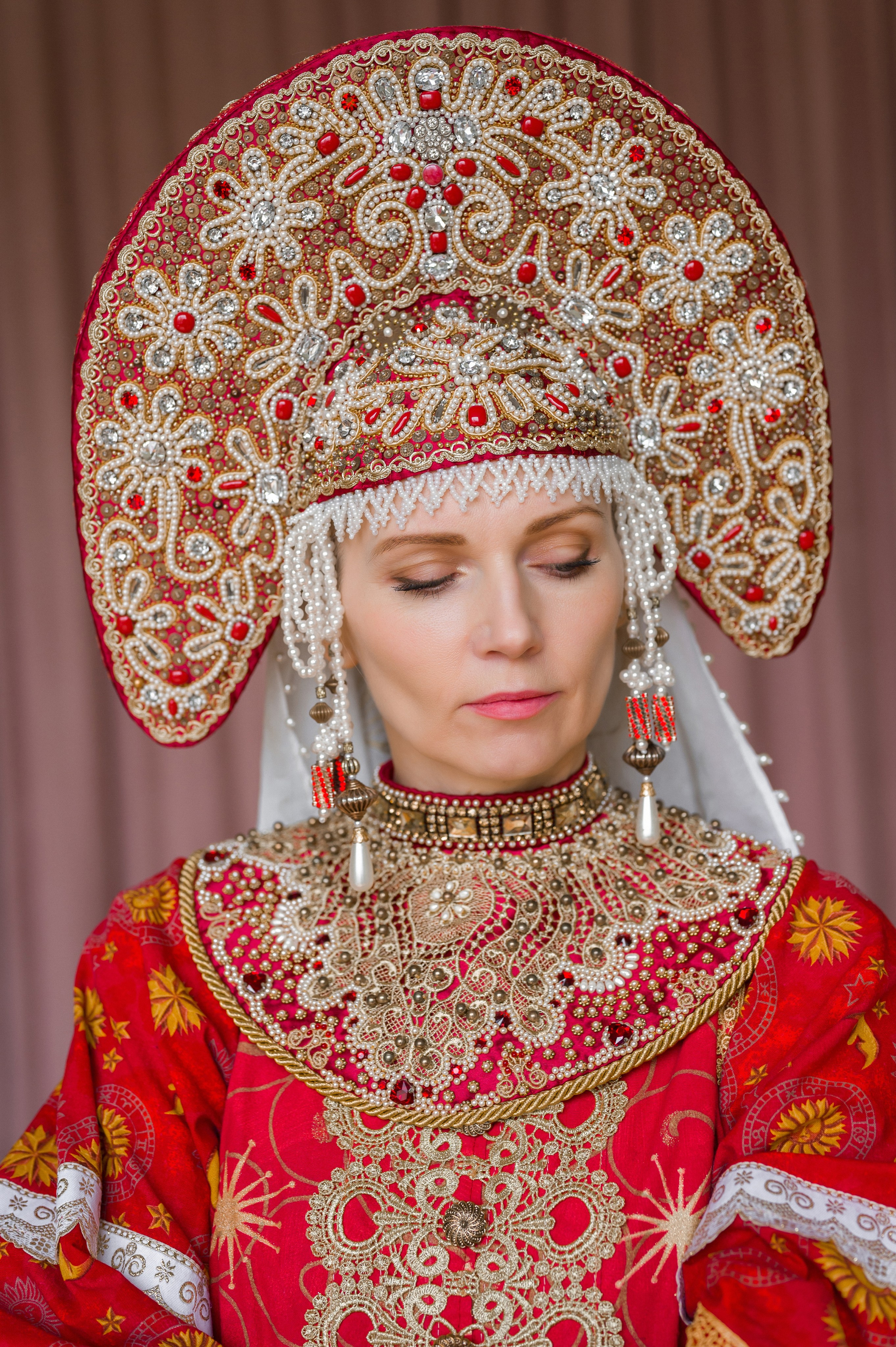 Фотосессия в русском народном костюме. Фотограф Юлия Кондратьева