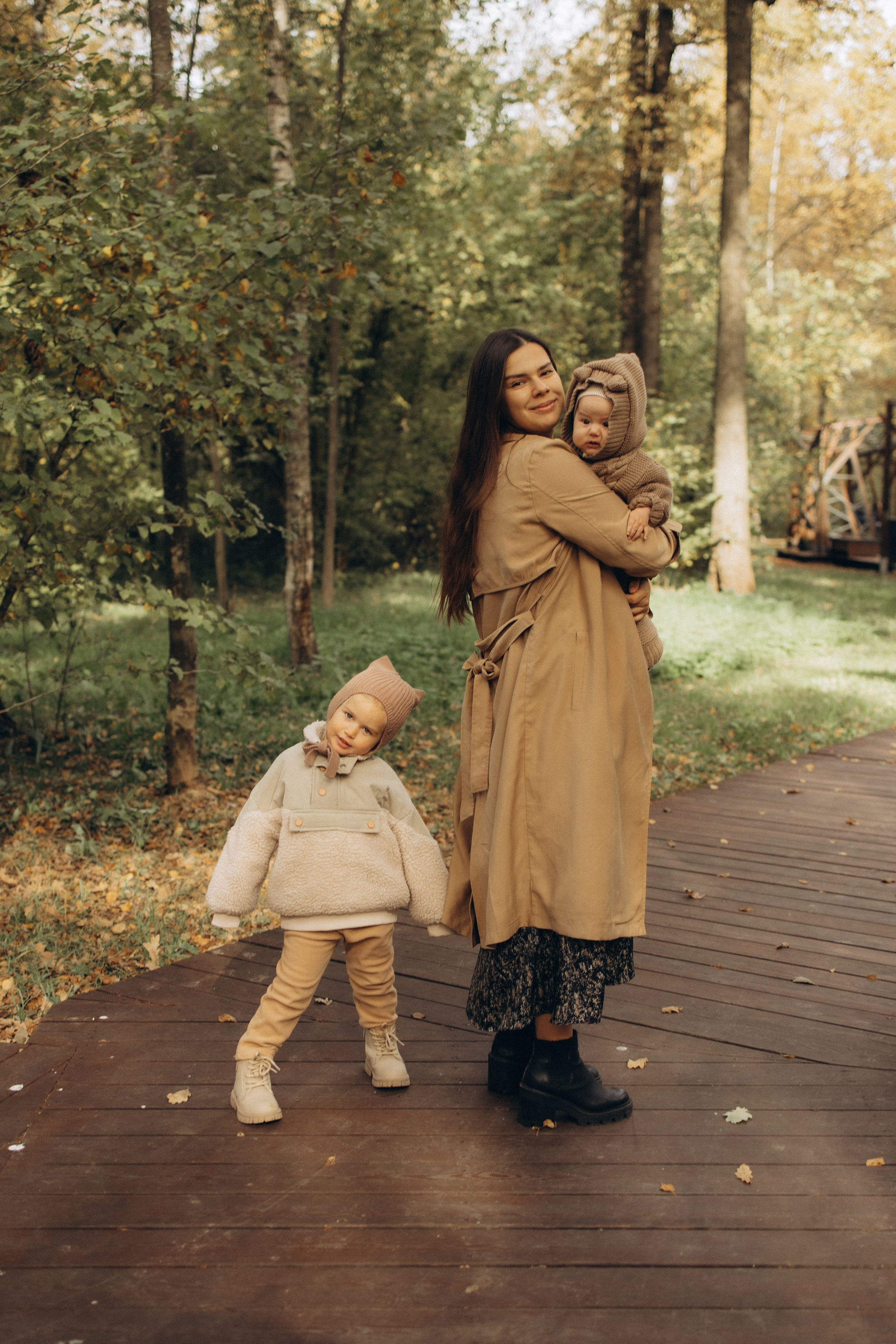 Одним осенним днем. Семейный фотограф в Москве Анастасия Шалда