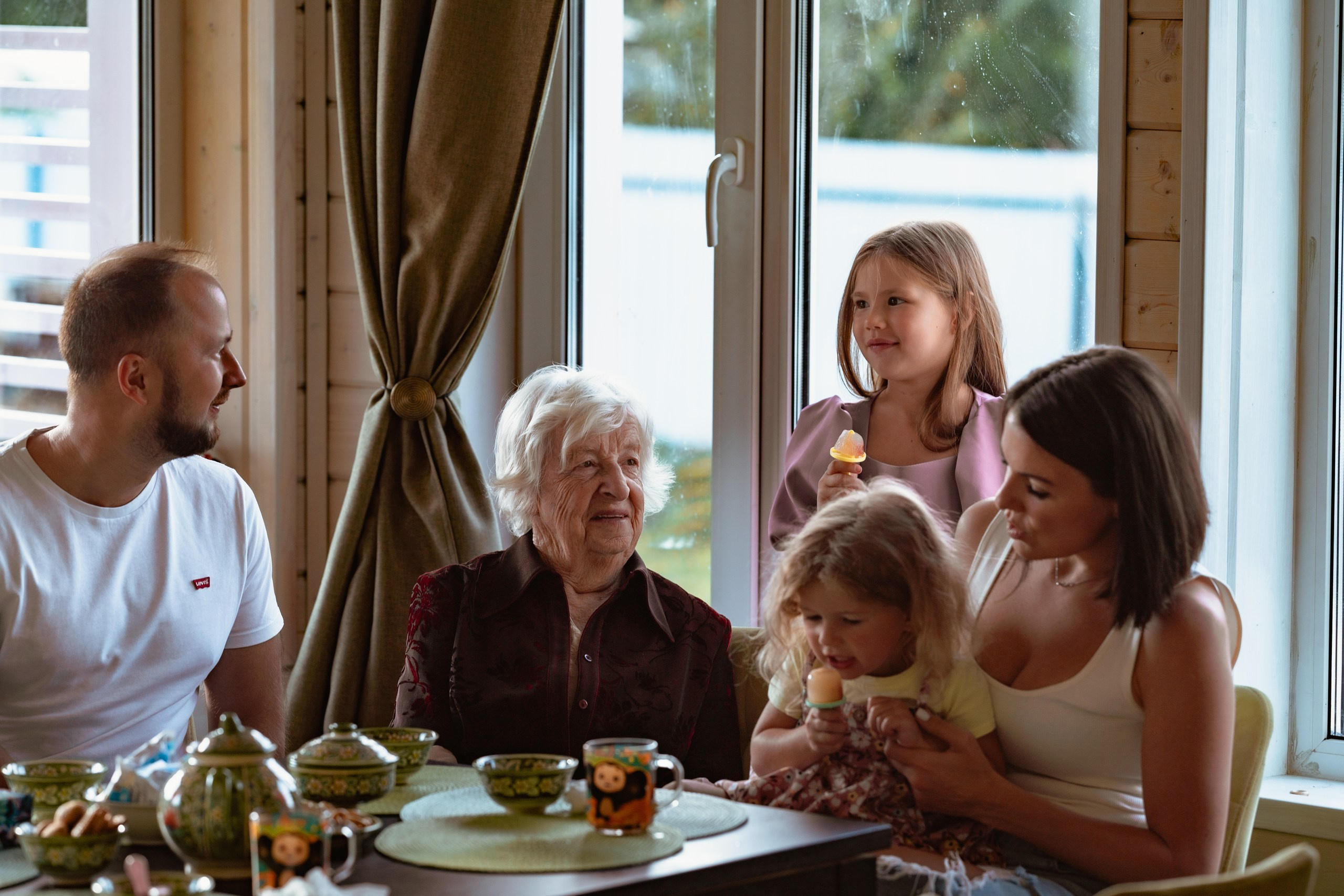 Дарья и семья. Семейный фотограф г. Дубна