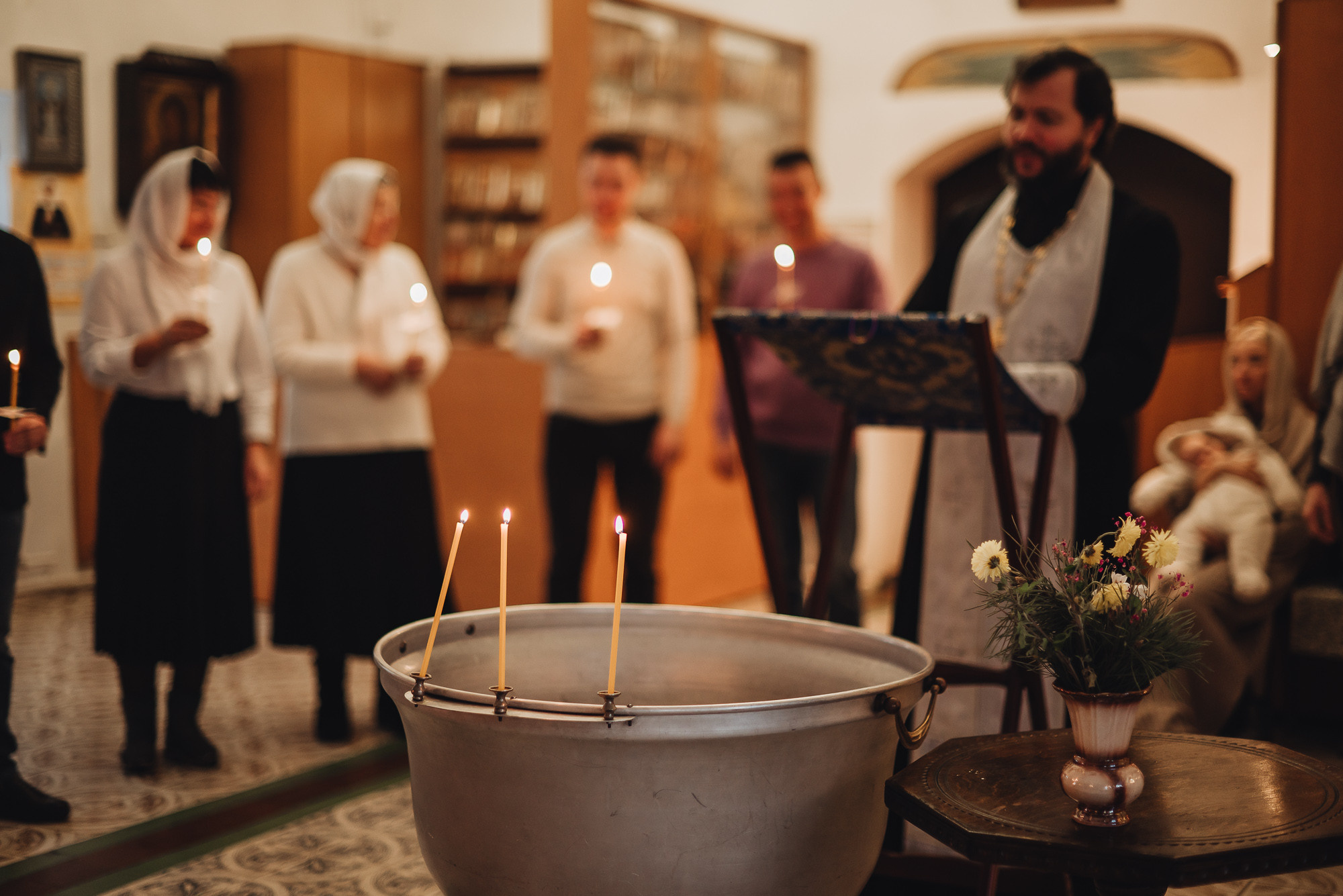 Крещение. Семейный и свадебный фотограф в Ярославле Кропина Инна
