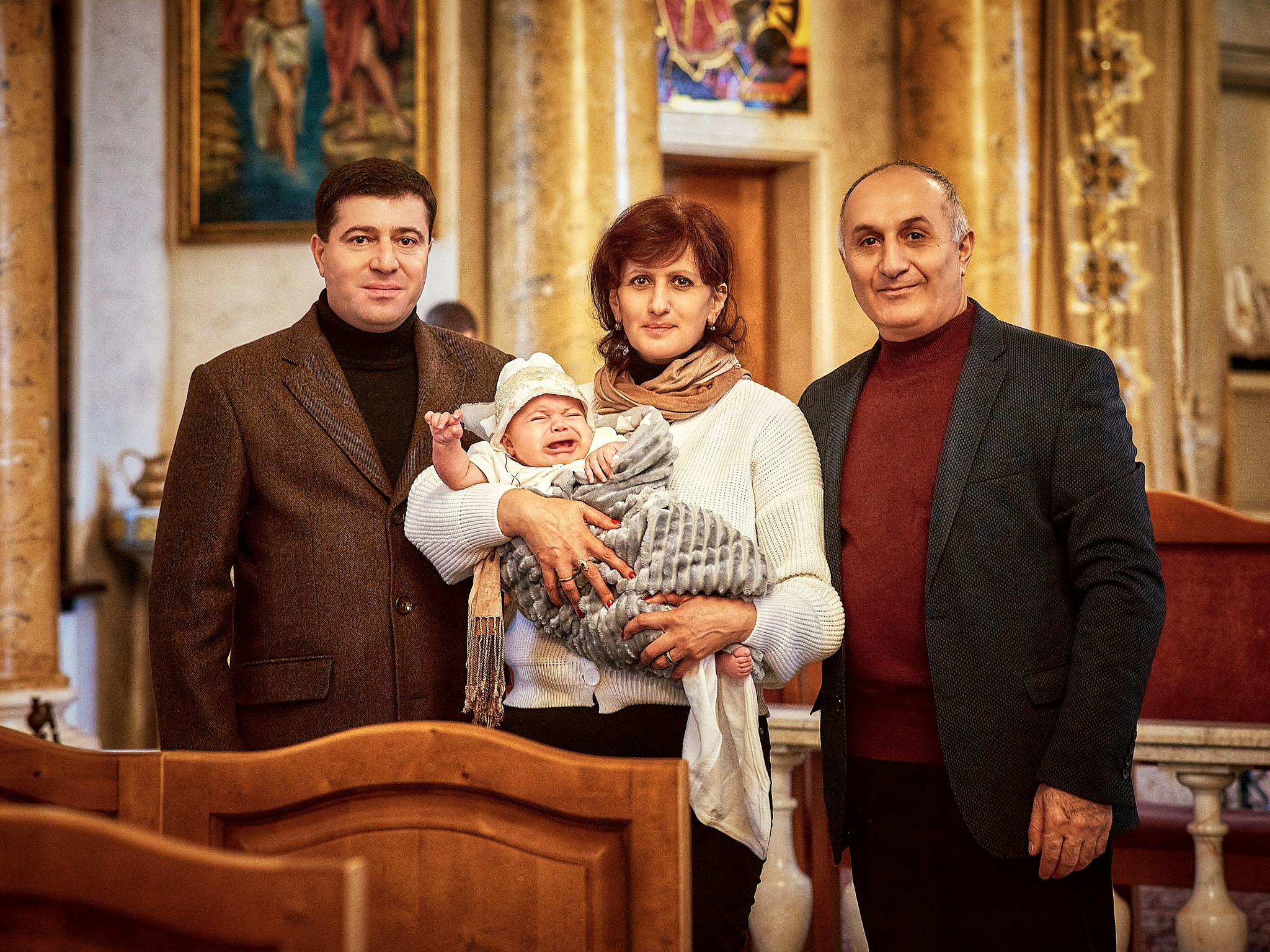 Крещение Марка | «Армянская апостольская церковь Святой Екатерины». Свадебный фотограф, видеограф, рилсмейкер в Санкт-Петербурге и Москве