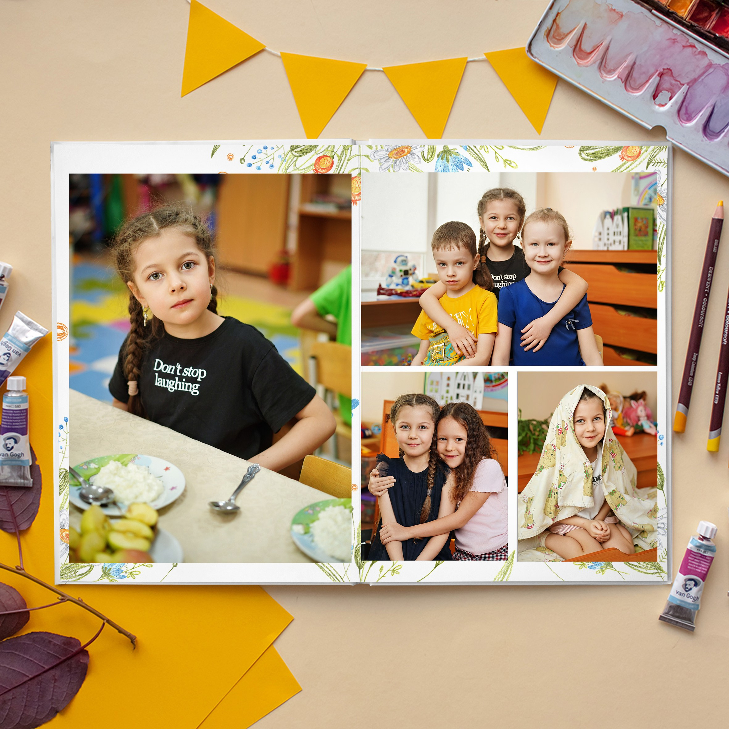 Персональный альбом в детский сад. GOTRA — выпускные альбомы в Тюмени