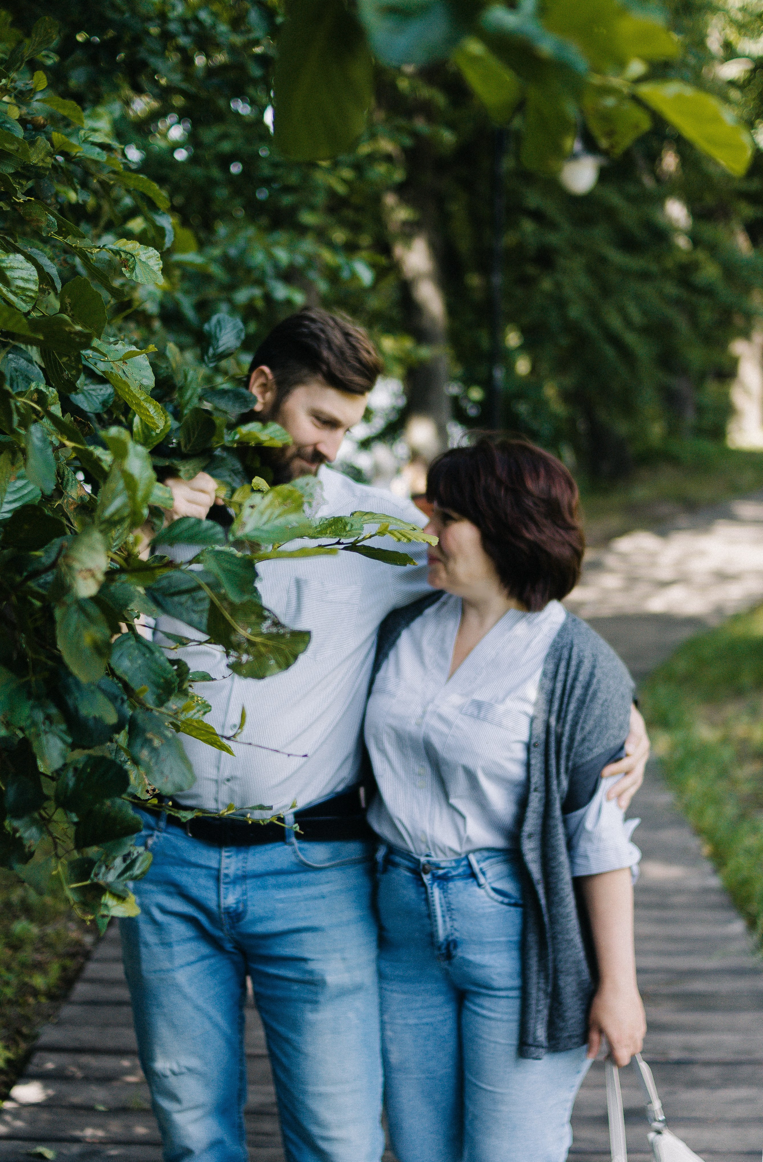 Парная съёмка в парке. Фотограф Ногинск | Черноголовка Ева Быковских