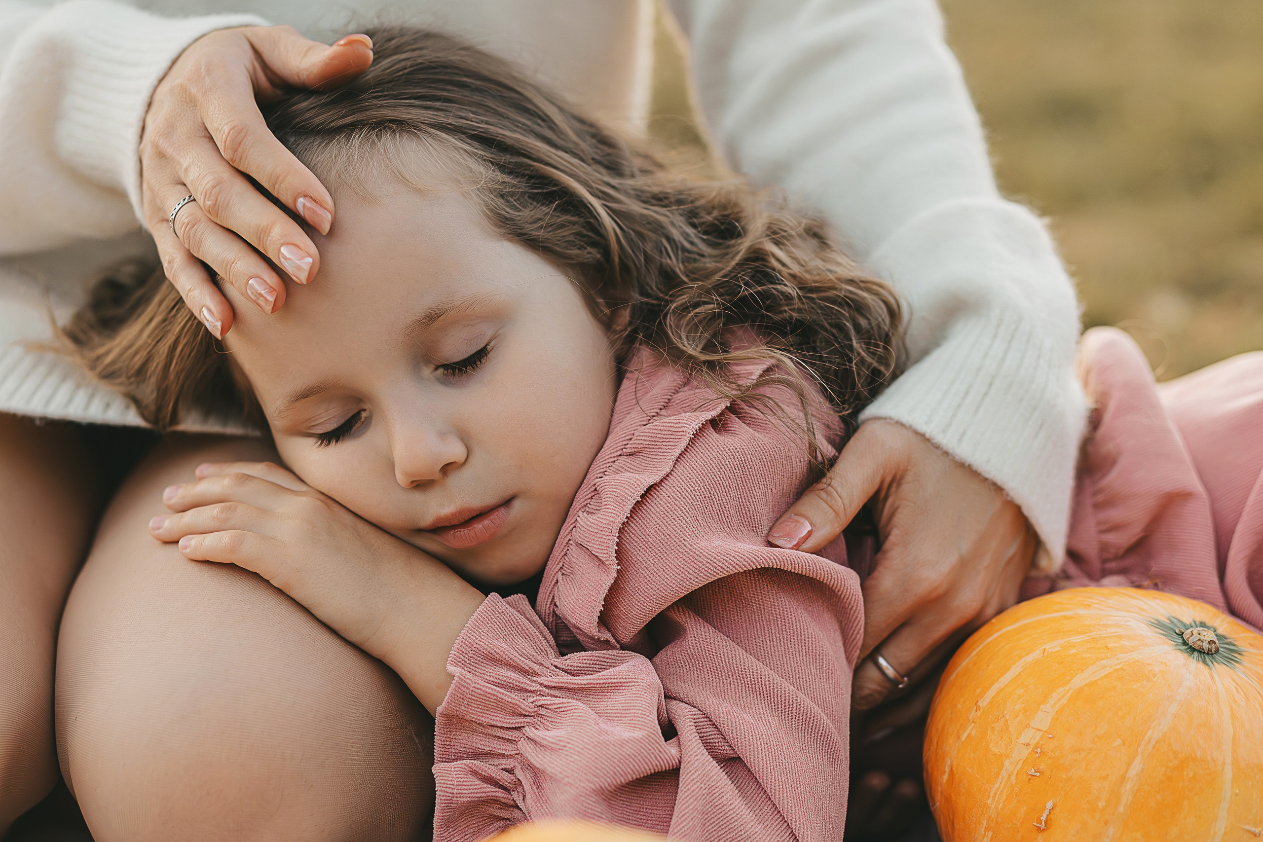 Осеняя Фотосессия мамы с дочками. Семейный и женский фотограф в Москве Надежда Воробьева