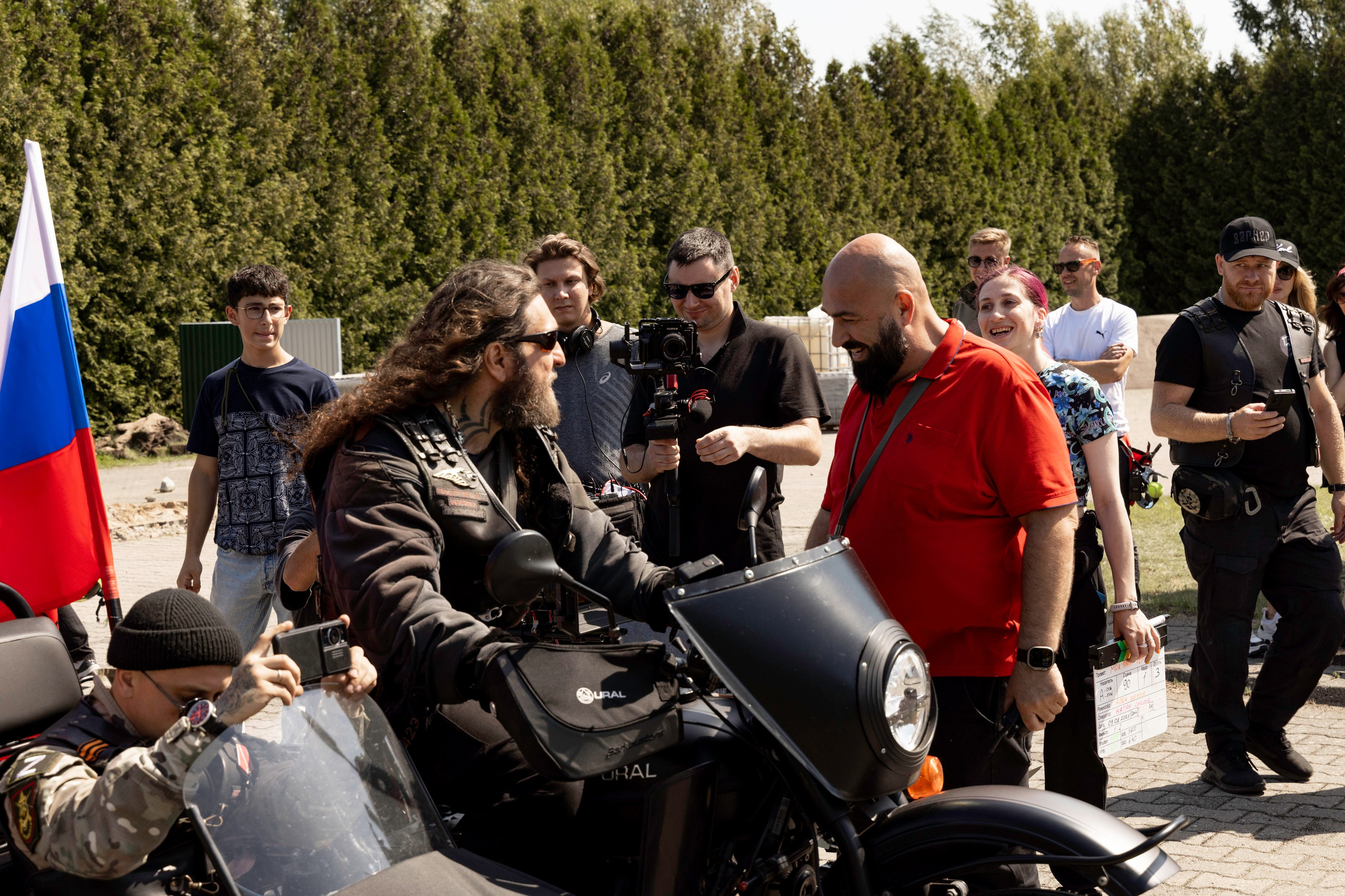 Бэкстэйдж докуметального фильма «Мой папа герой». Olya Posnimay