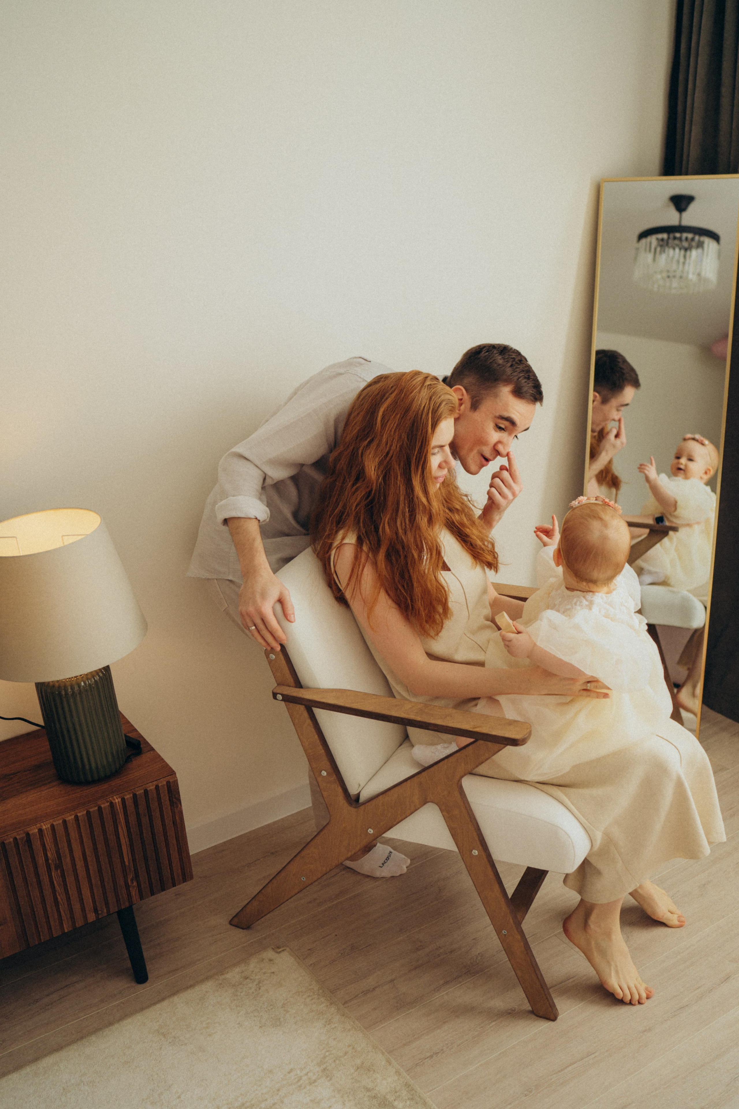 Самый первый день рождения. Семейный фотограф в Москве Елена Гильманова