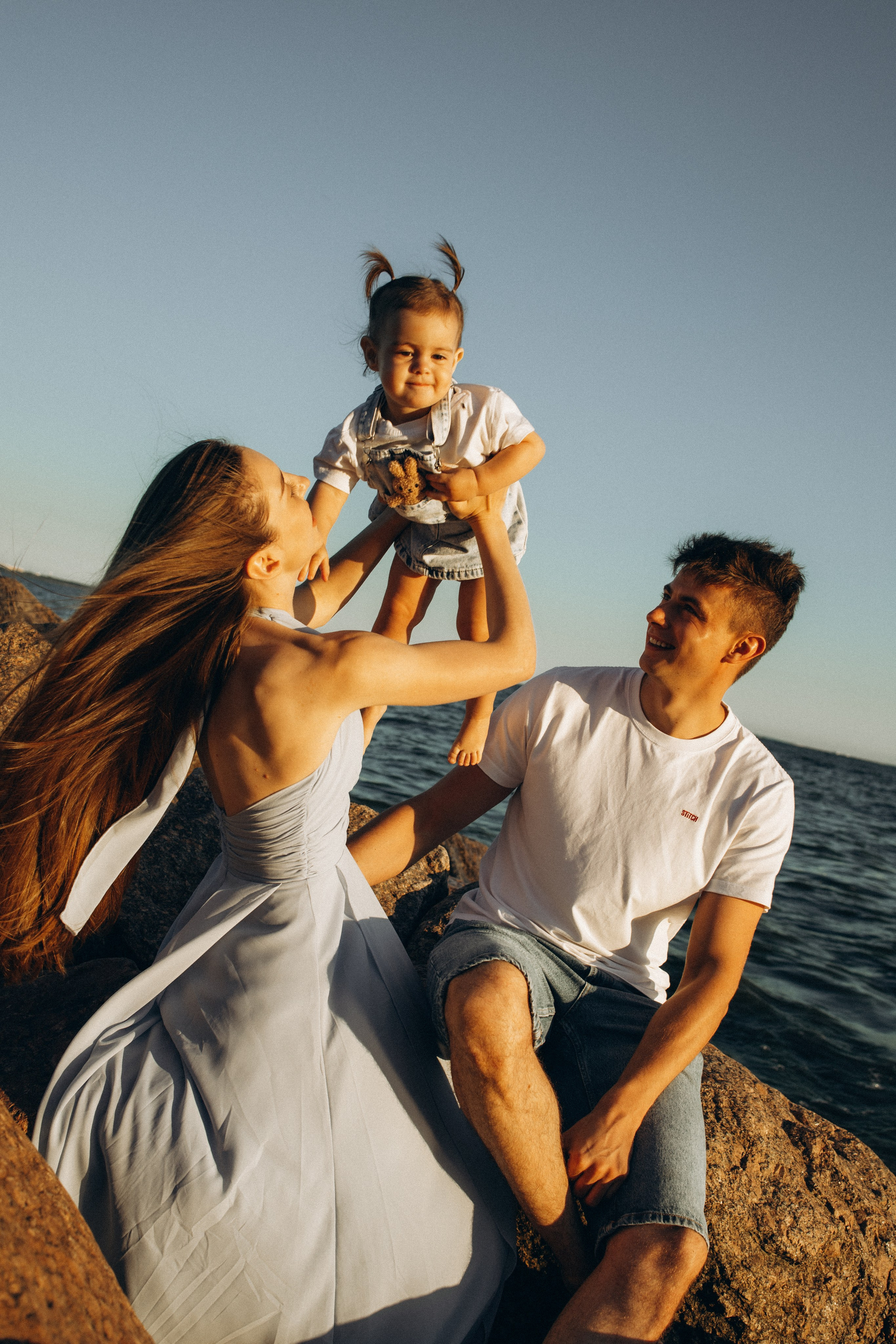 Закат у Финского залива 🌅✨🌊. Семейный фотограф в Санкт-Петербурге Виктория Безгузова