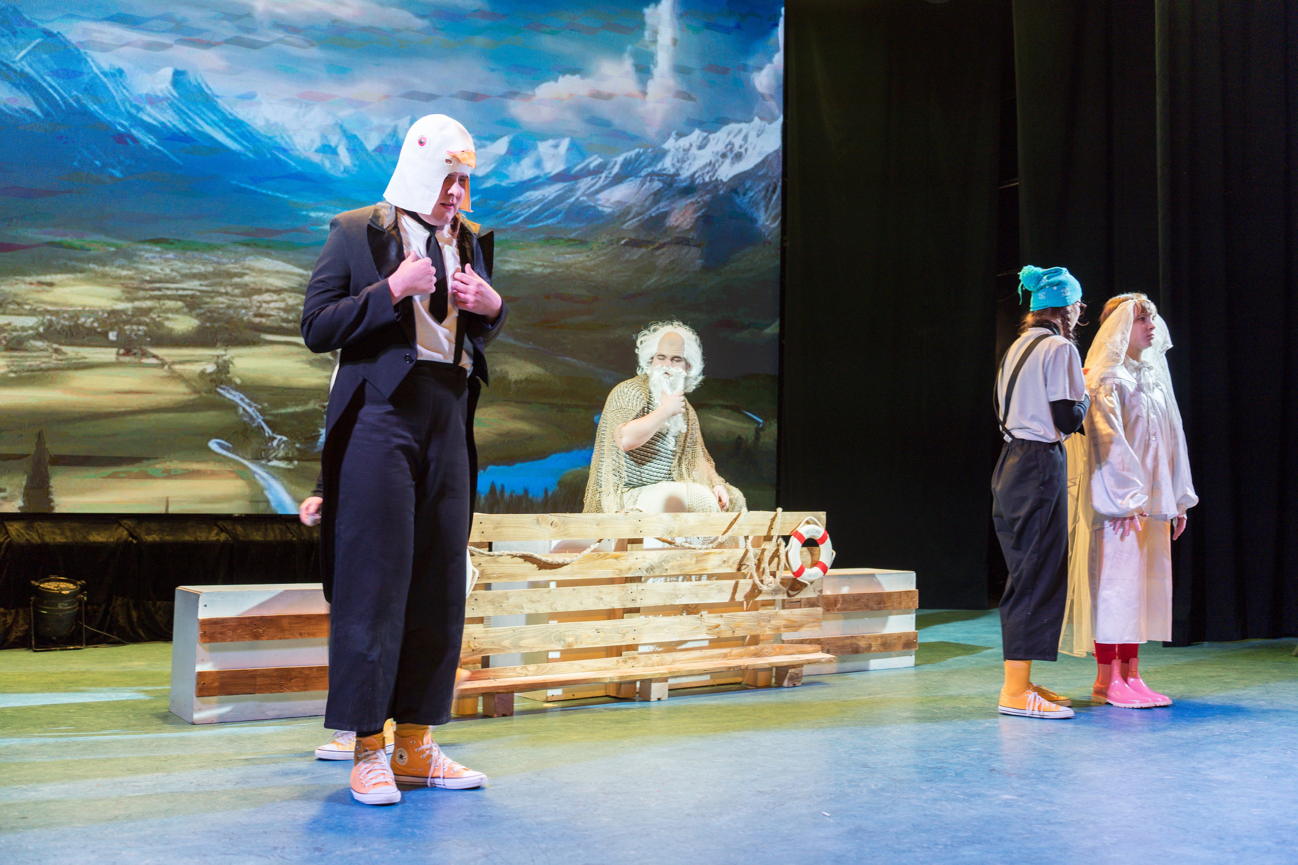 Спектакль «У ковчега в восемь». Репортажная съёмка в Санкт-Петербурге, Константин Петров