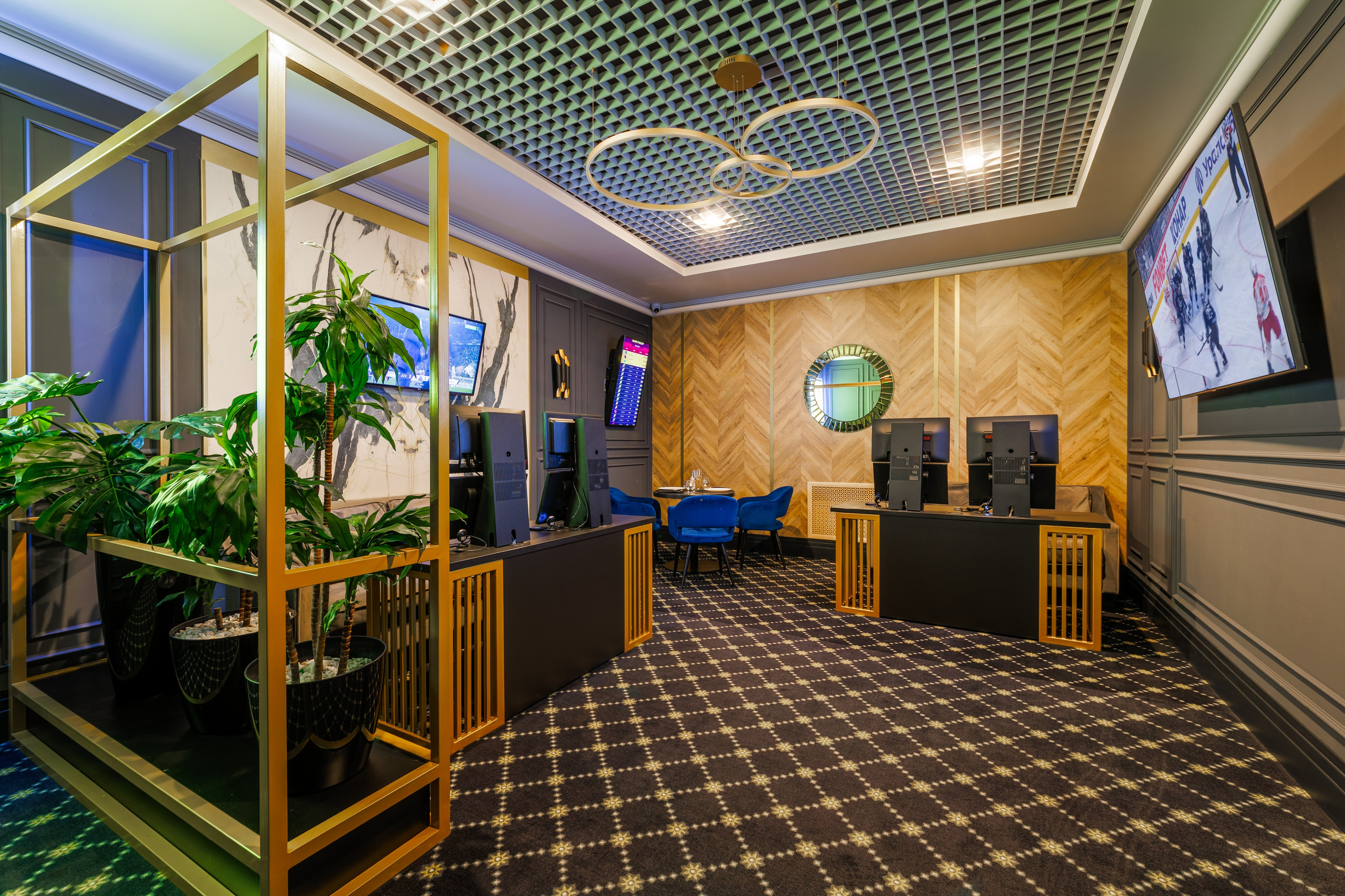 Интерьерная фотосъёмка букмекерской конторы BetBoom