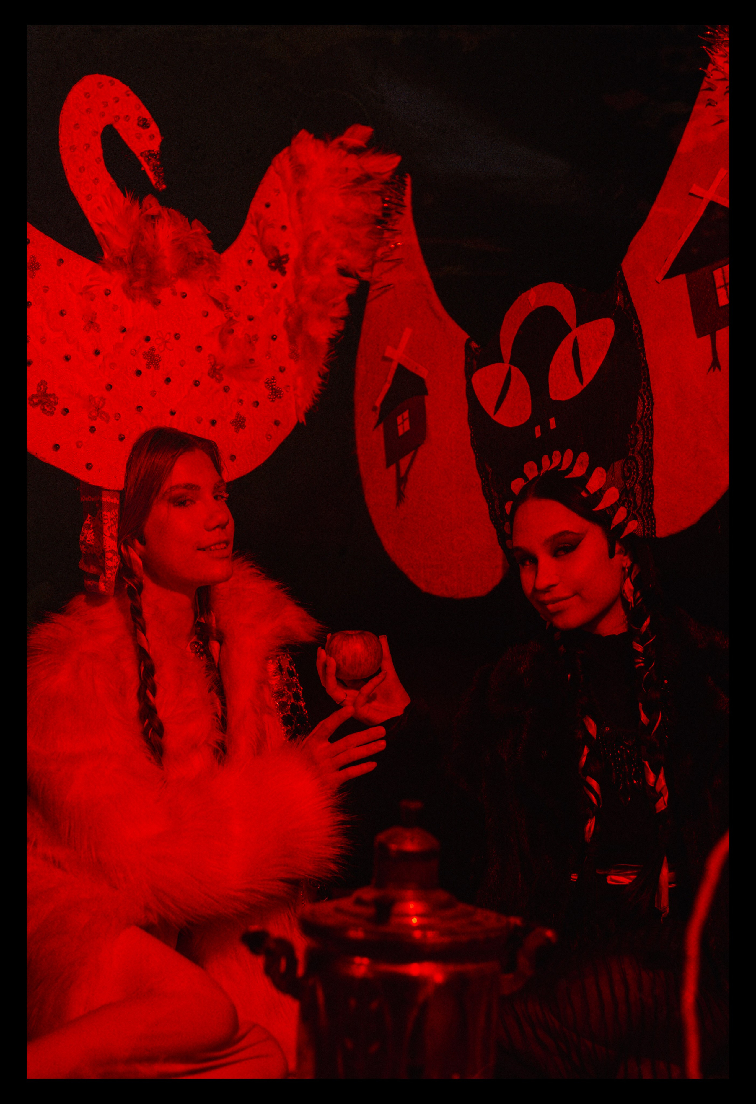 Кокошники. Маська