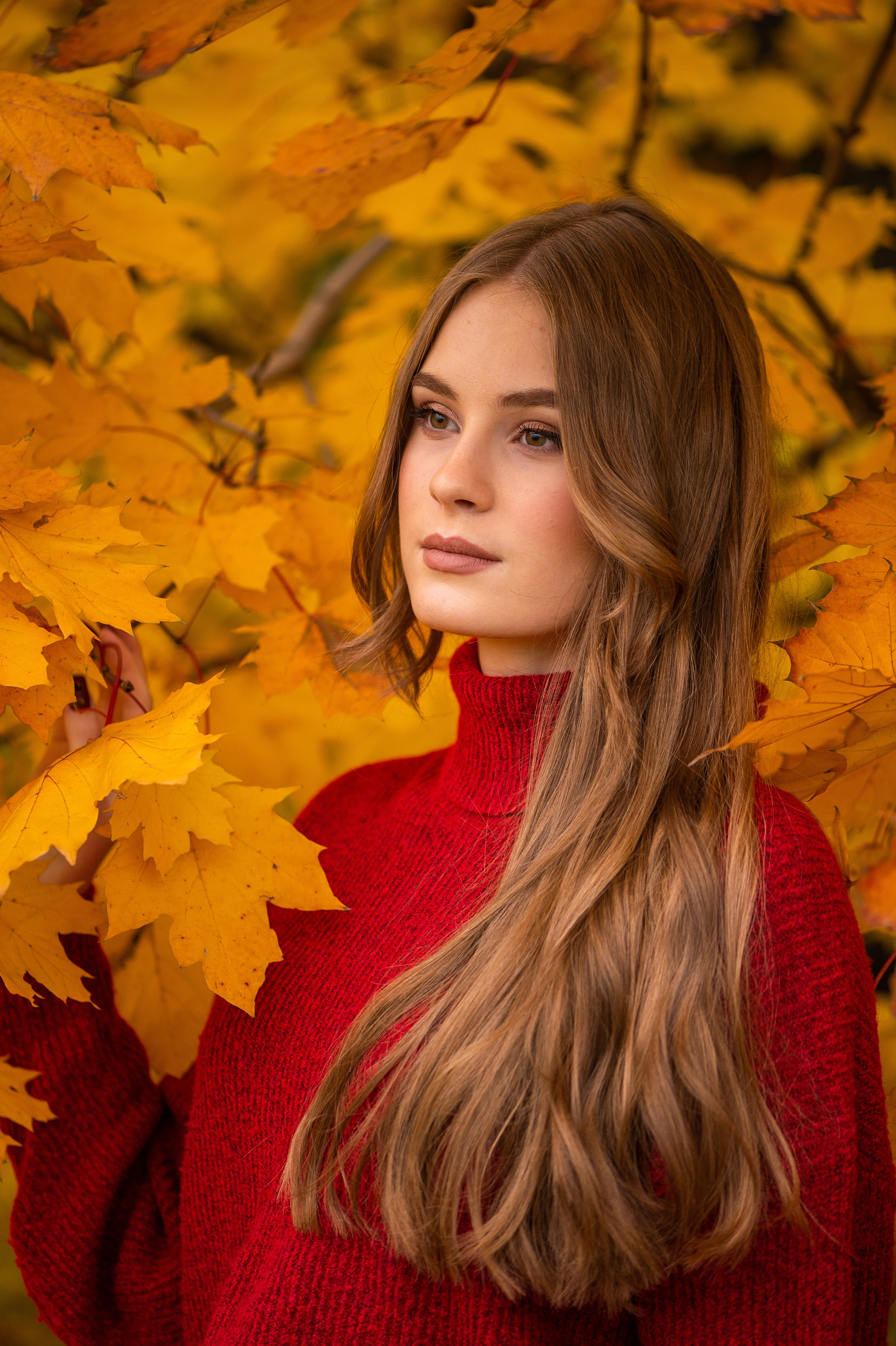 Осенняя фотосессия для Вероники. Фотосессии в Москве, женский и семейный фотограф Юлия Михайленко