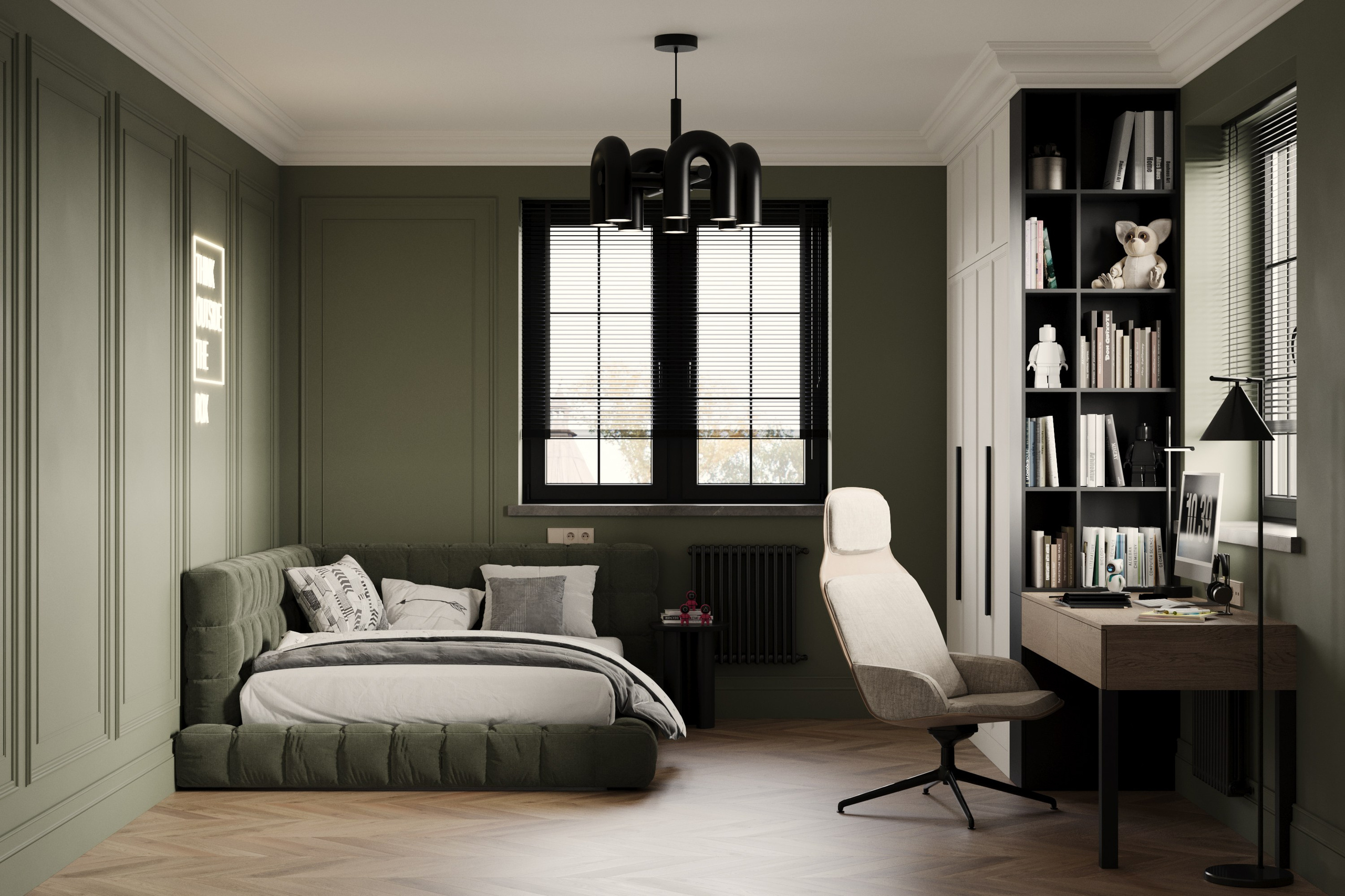 Дом 320 м² для большой семьи в Парижском стиле🤍