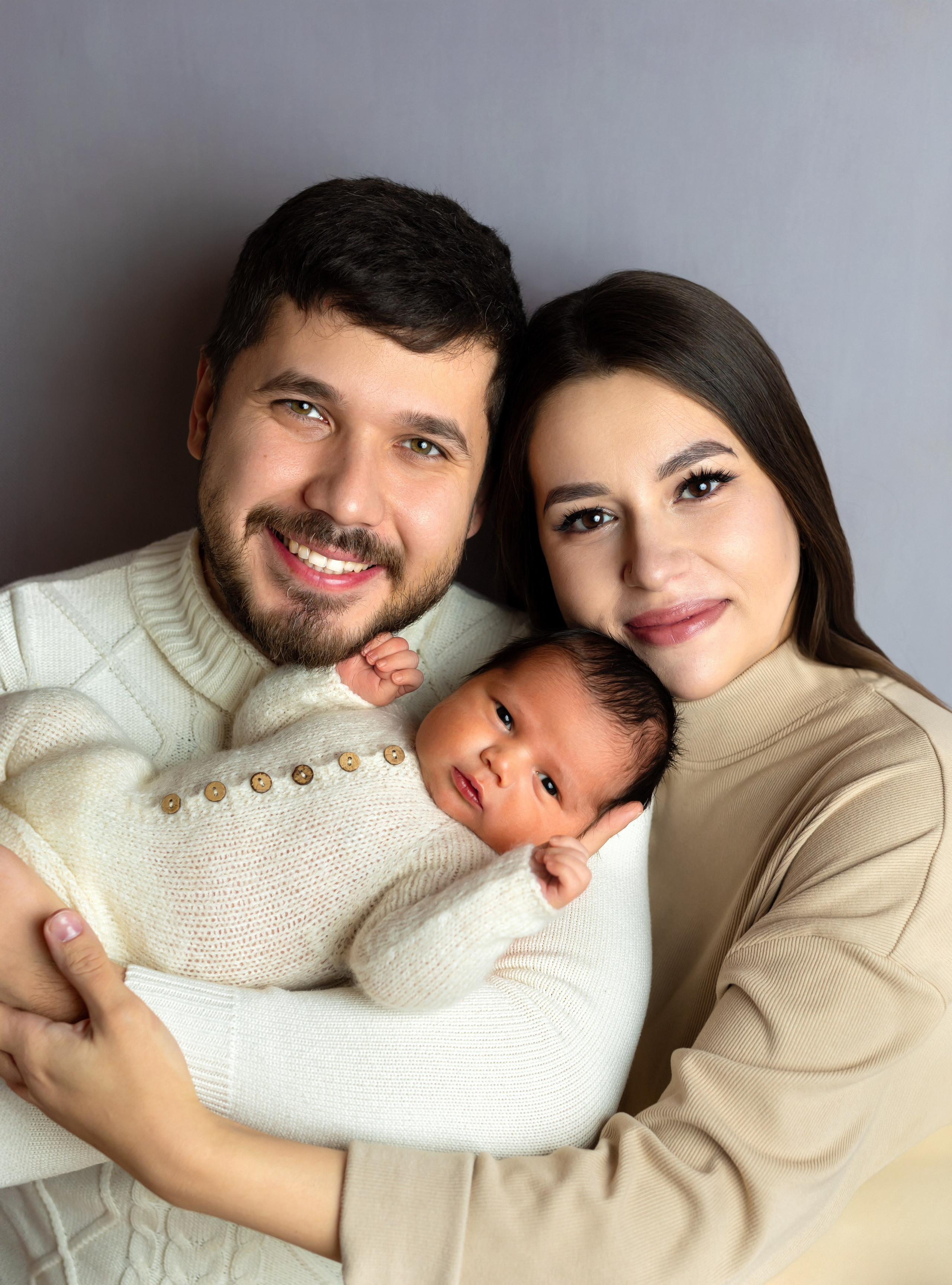 Семейные кадры. Фотограф новорождённых в Казани Нейля Гильмутдинова ньюборн