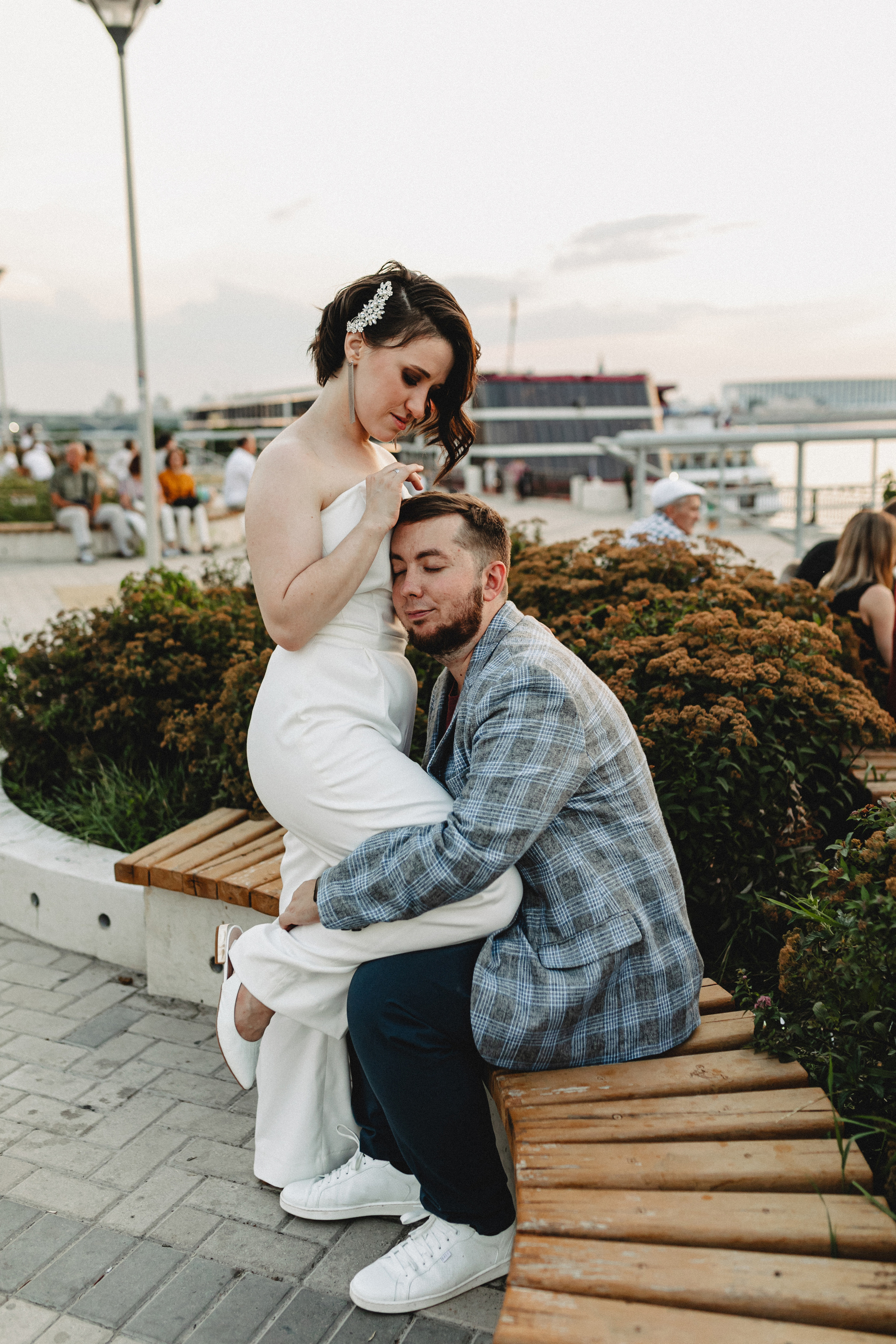 Свадьба Жени и Паши. С друзьями. Свадебный и семейный фотограф Женя Добрянская в Нижнем Новгороде