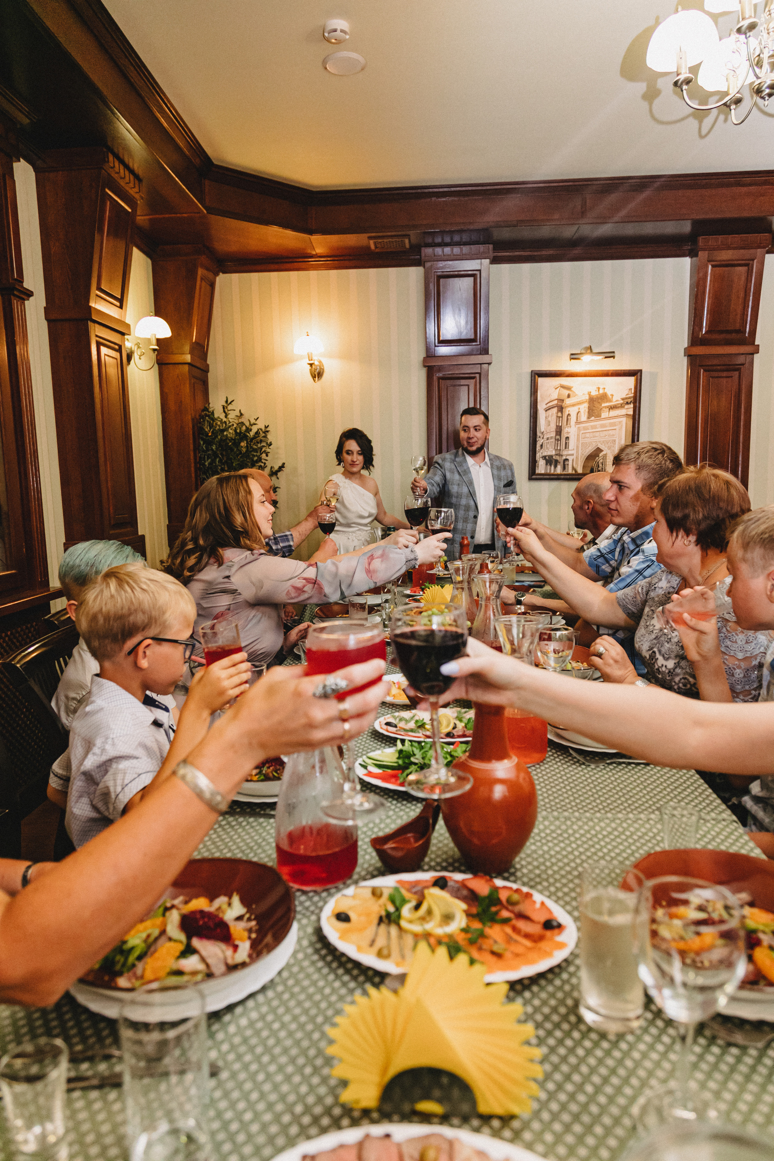 Свадьба Жени и Паши. С родными. Свадебный и семейный фотограф Женя Добрянская в Нижнем Новгороде