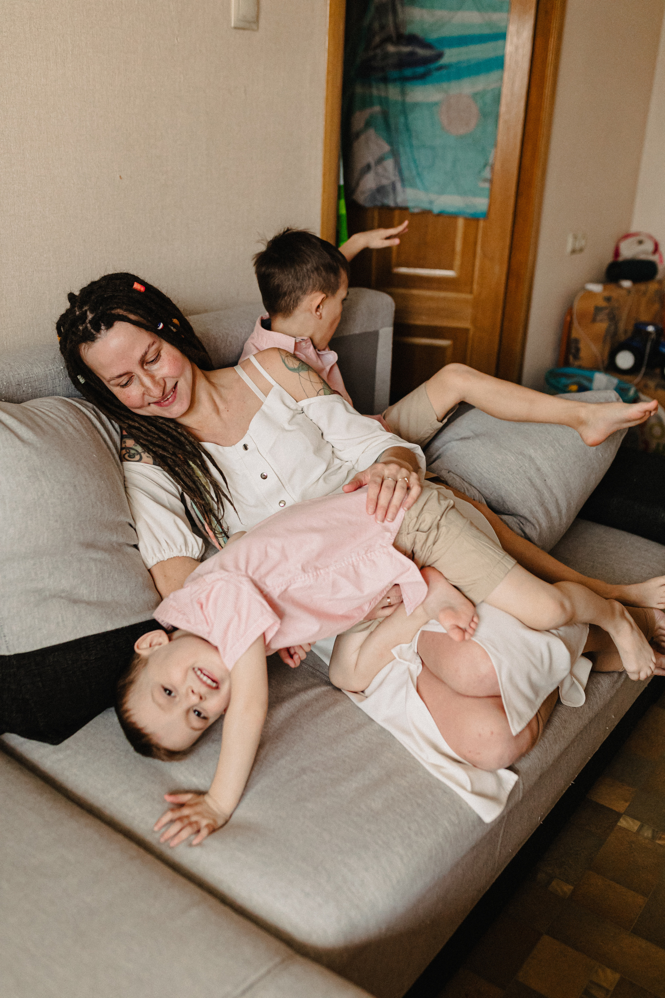 Лена и 3 сына. Свадебный и семейный фотограф Женя Добрянская в Нижнем Новгороде