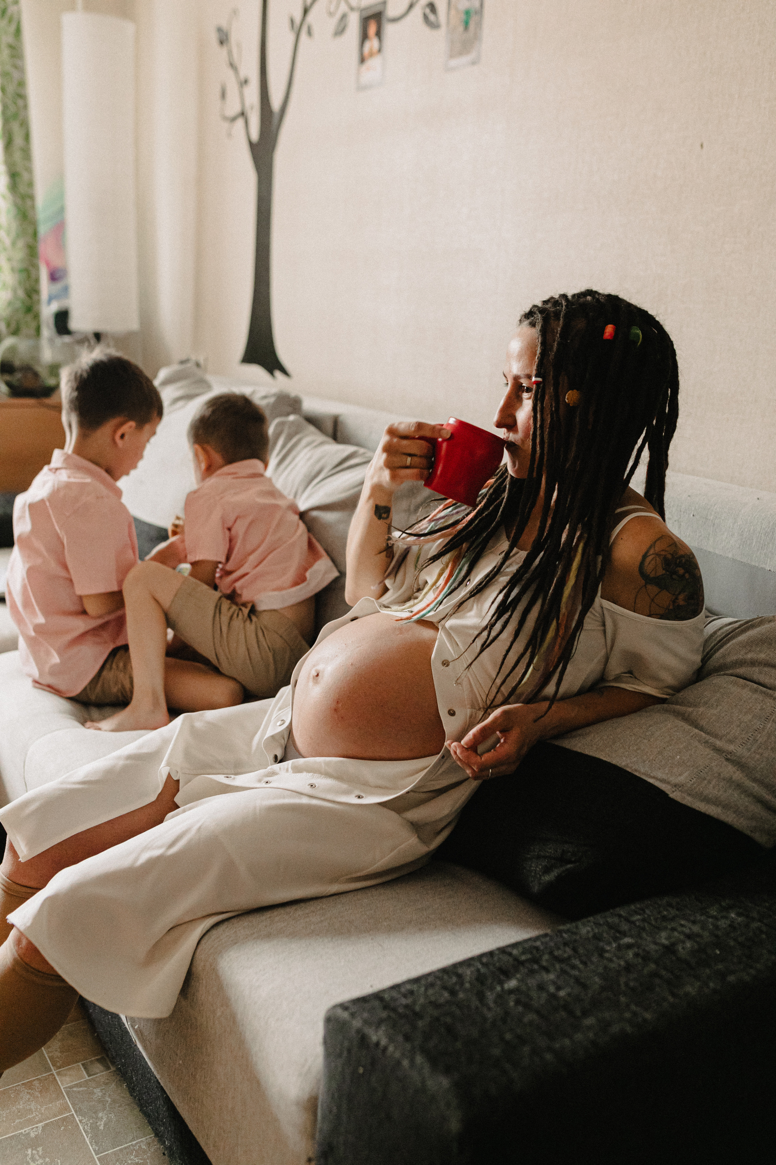 Лена и 3 сына. Свадебный и семейный фотограф Женя Добрянская в Нижнем Новгороде