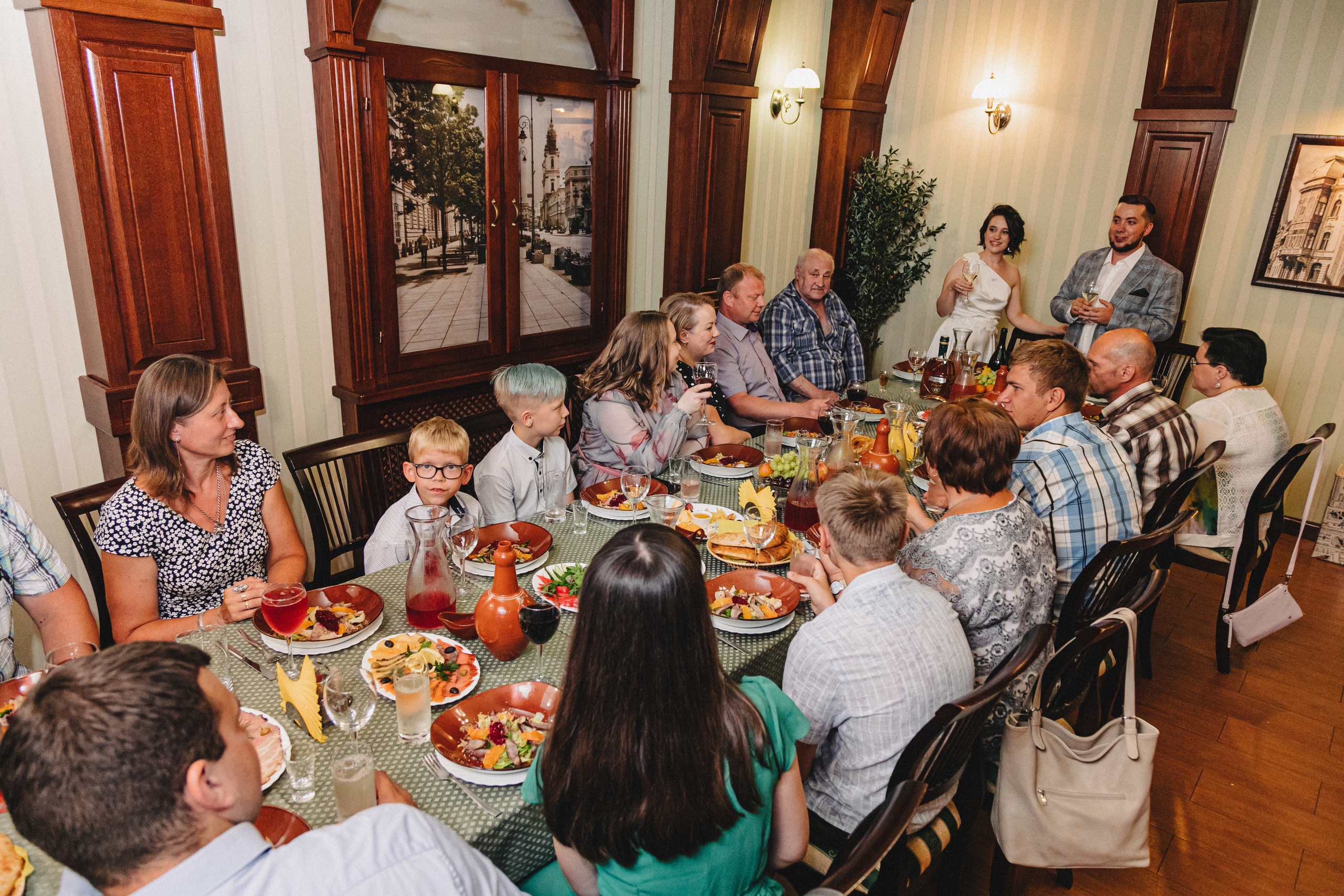 Свадьба Жени и Паши. С родными. Свадебный и семейный фотограф Женя Добрянская в Нижнем Новгороде