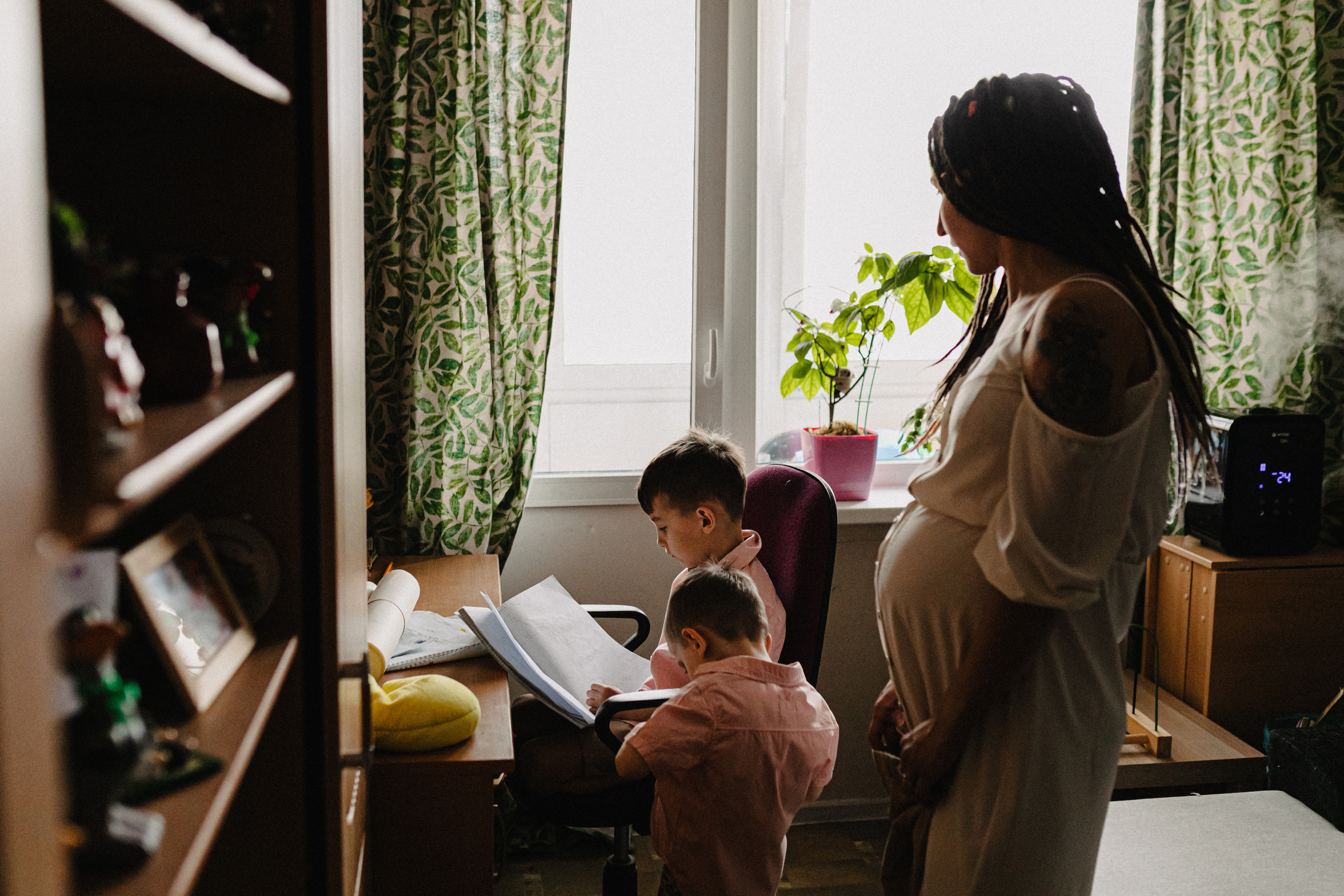 Лена и 3 сына. Свадебный и семейный фотограф Женя Добрянская в Нижнем Новгороде