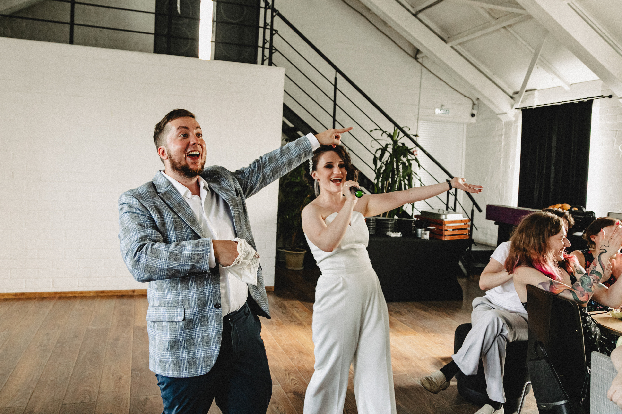 Свадьба Жени и Паши. С друзьями. Свадебный и семейный фотограф Женя Добрянская в Нижнем Новгороде