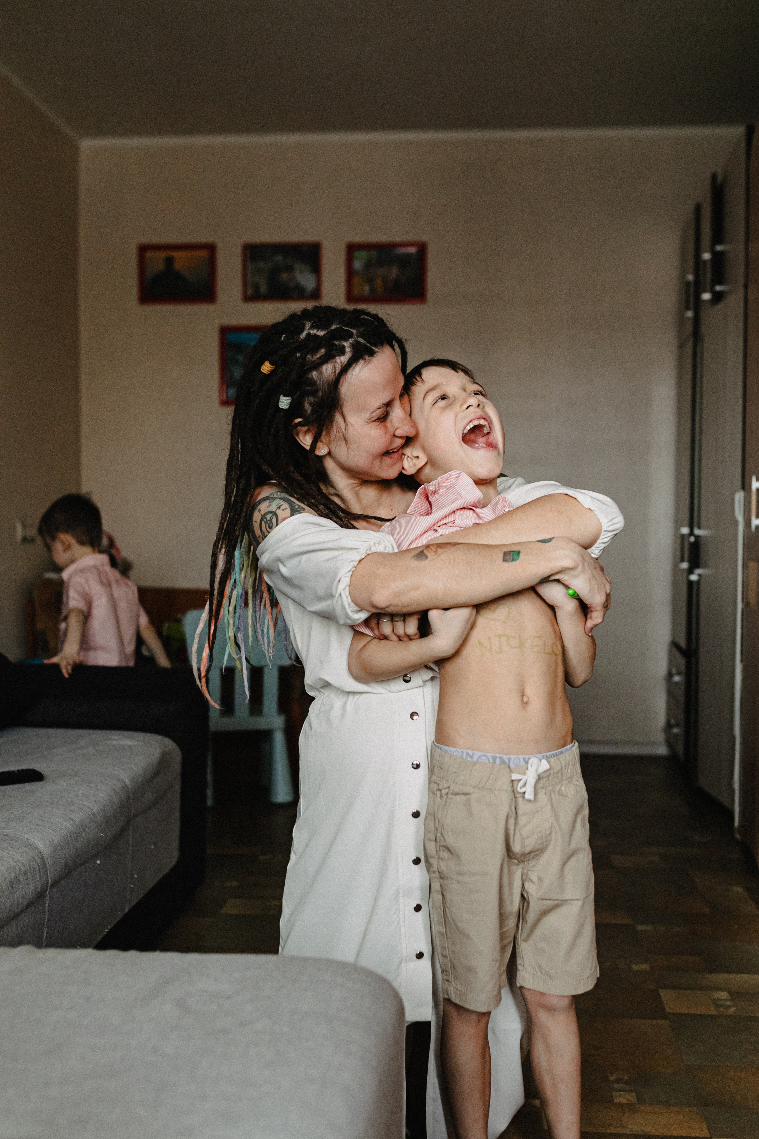 Лена и 3 сына. Свадебный и семейный фотограф Женя Добрянская в Нижнем Новгороде