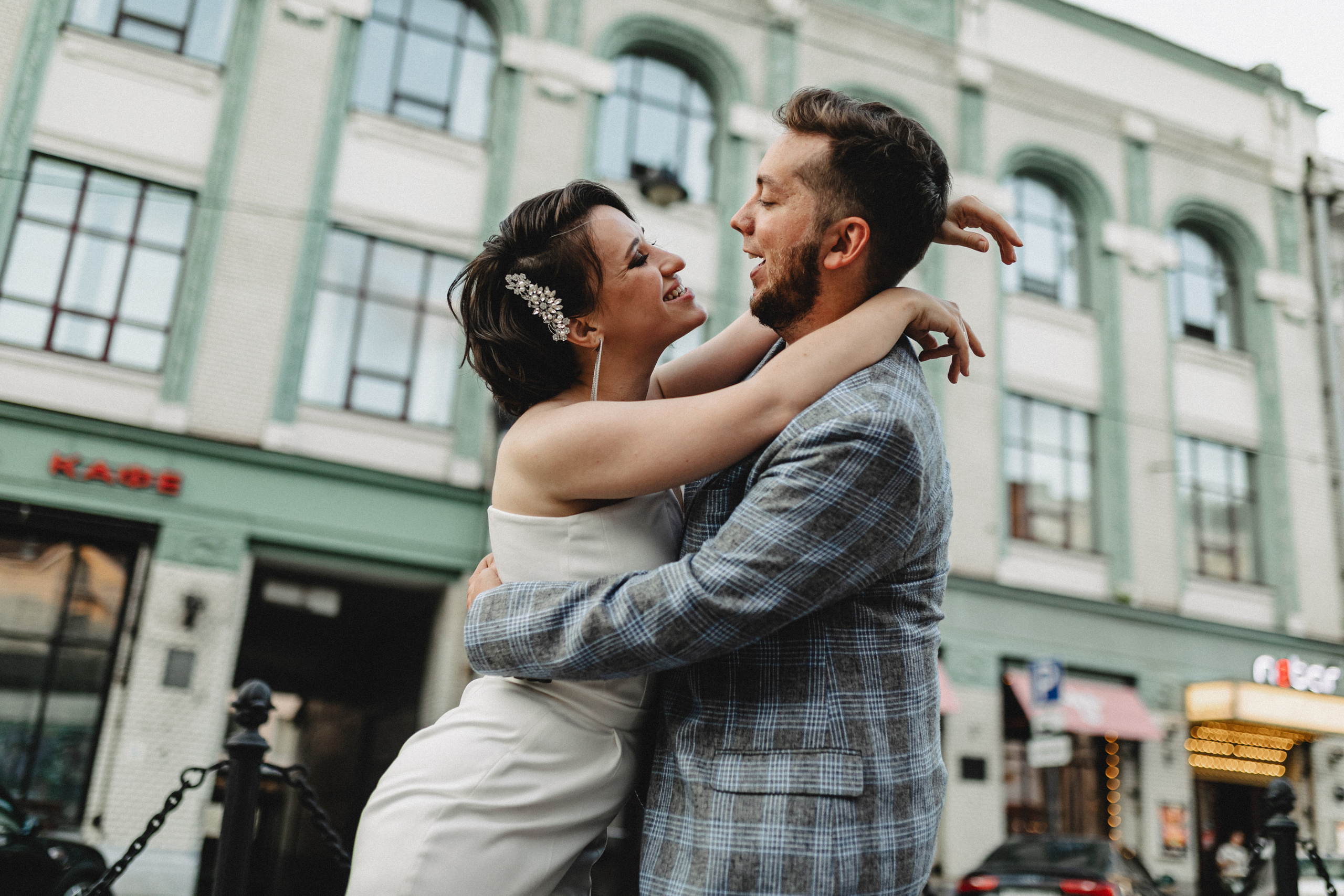 Свадьба Жени и Паши. С друзьями. Свадебный и семейный фотограф Женя Добрянская в Нижнем Новгороде