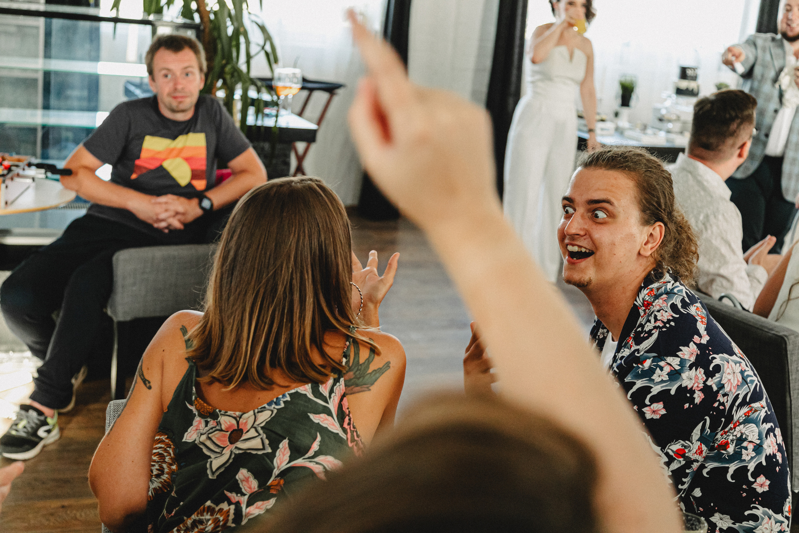 Свадьба Жени и Паши. С друзьями. Свадебный и семейный фотограф Женя Добрянская в Нижнем Новгороде