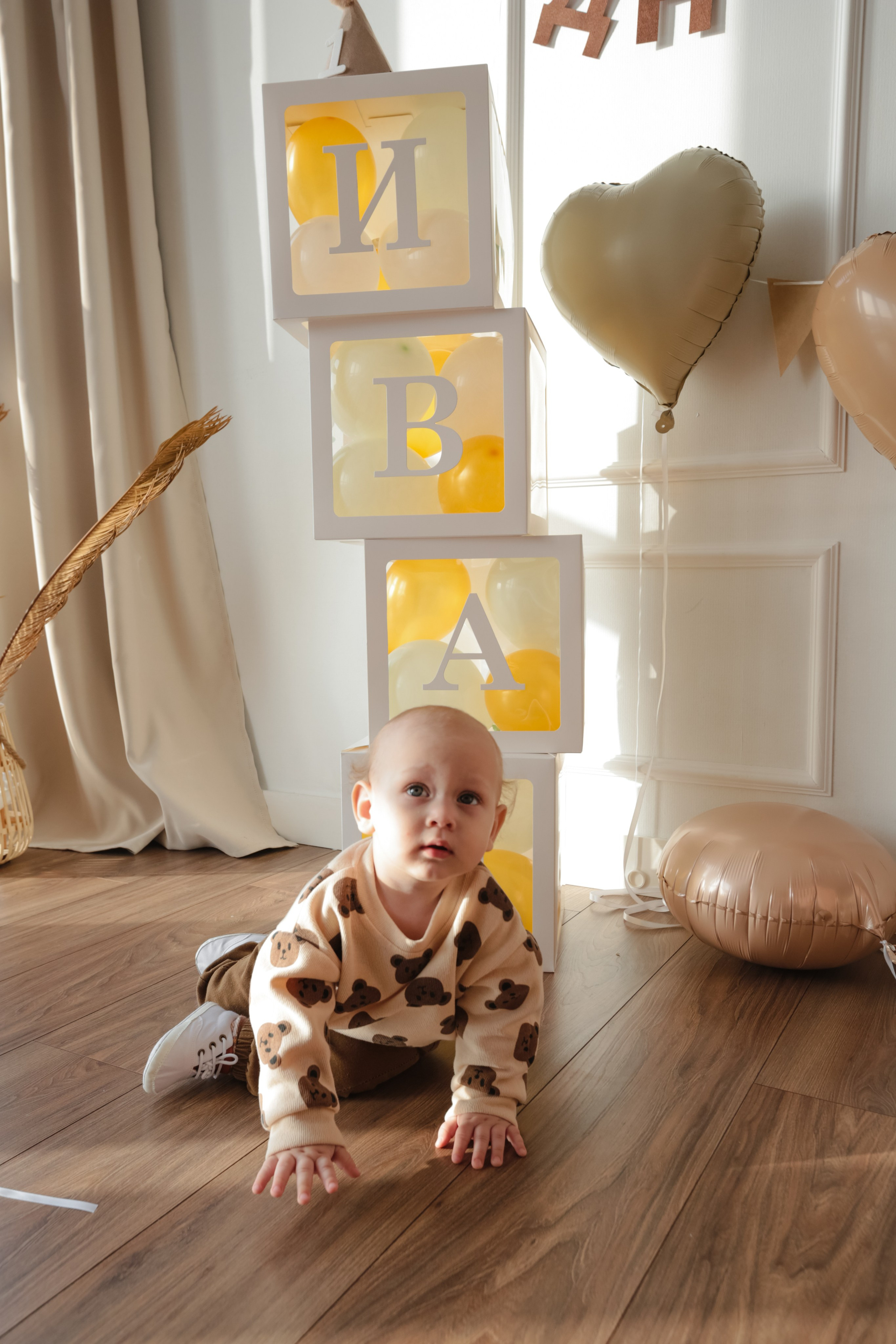 День рождения в студии. Репортажный, семейный фотограф из Нефтеюганска