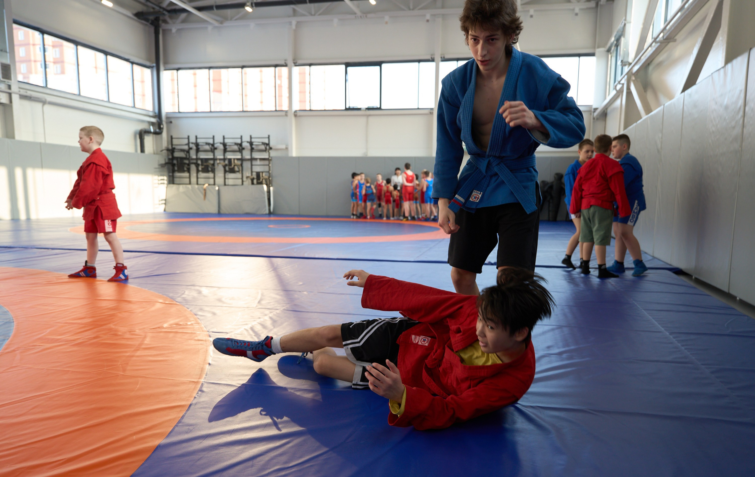 Открытие центров спортивных единоборств «Сокол» Красноярск/Дивногорск. Александр Сазонов Красноярск