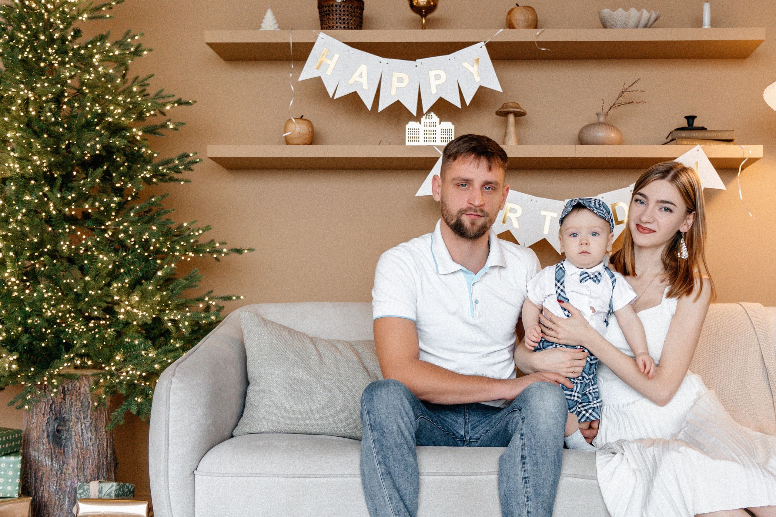 Наш сладкий малютка отметил годик. Ваш семейный фотограф в Минске — Вика Трегубова