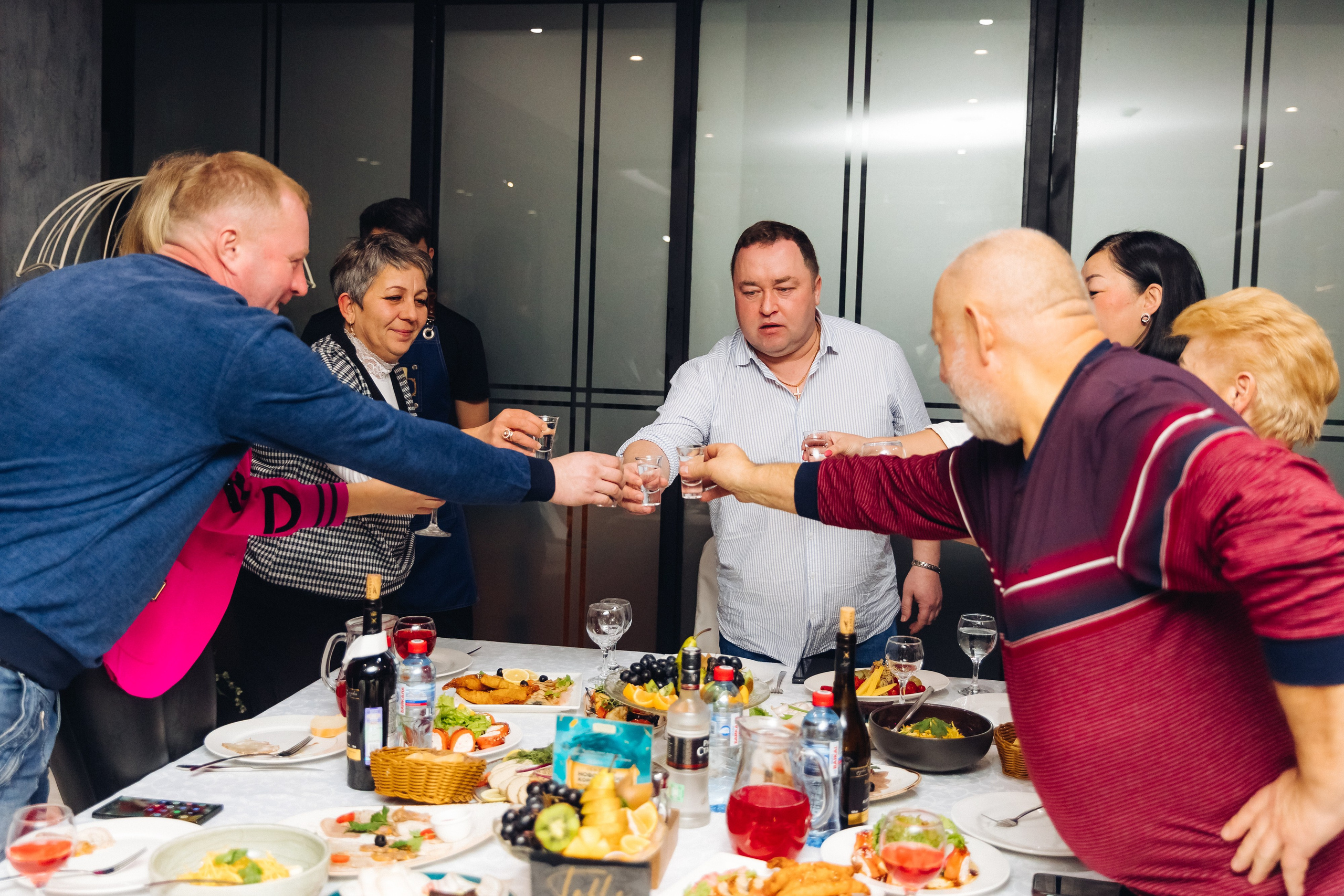 Юбилей в ресторане Вояж. Свадебный и семейный фотограф в Улан-Удэ