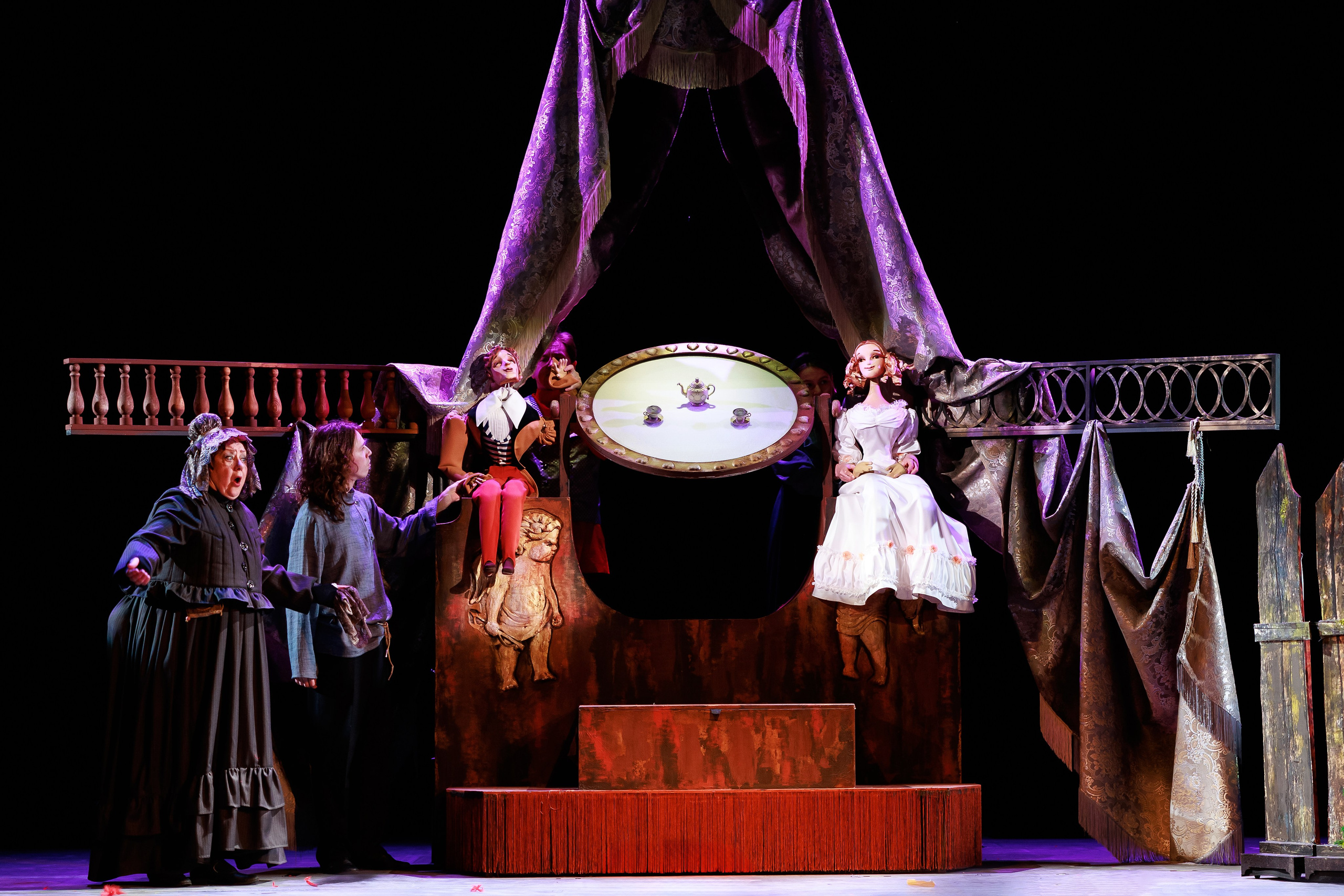 Воронежский театр кукол Шут Спектакль Граф Нулин