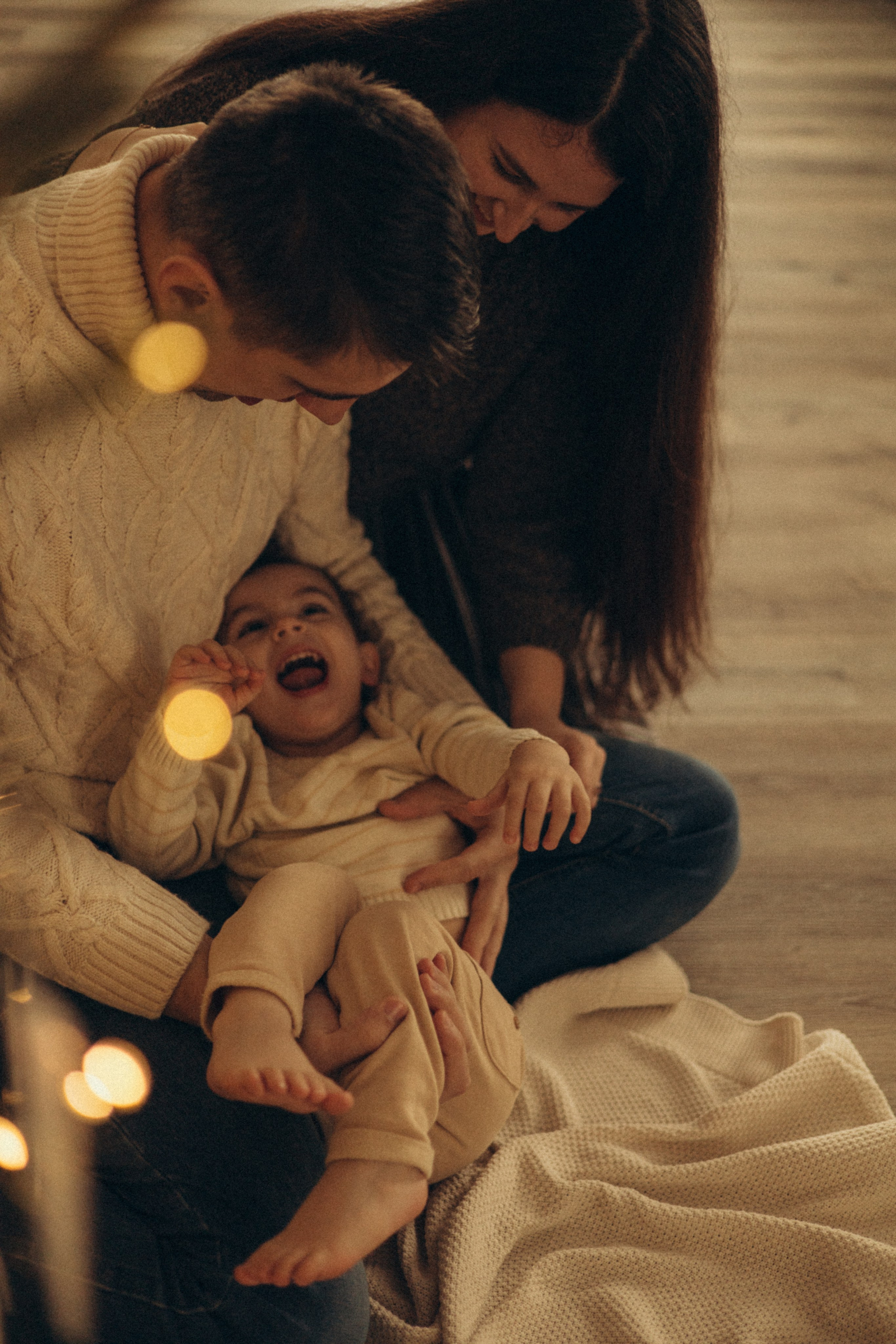 Новогодняя домашняя история. Семейный и детский фотограф в Ярославле Виктория Макаренко