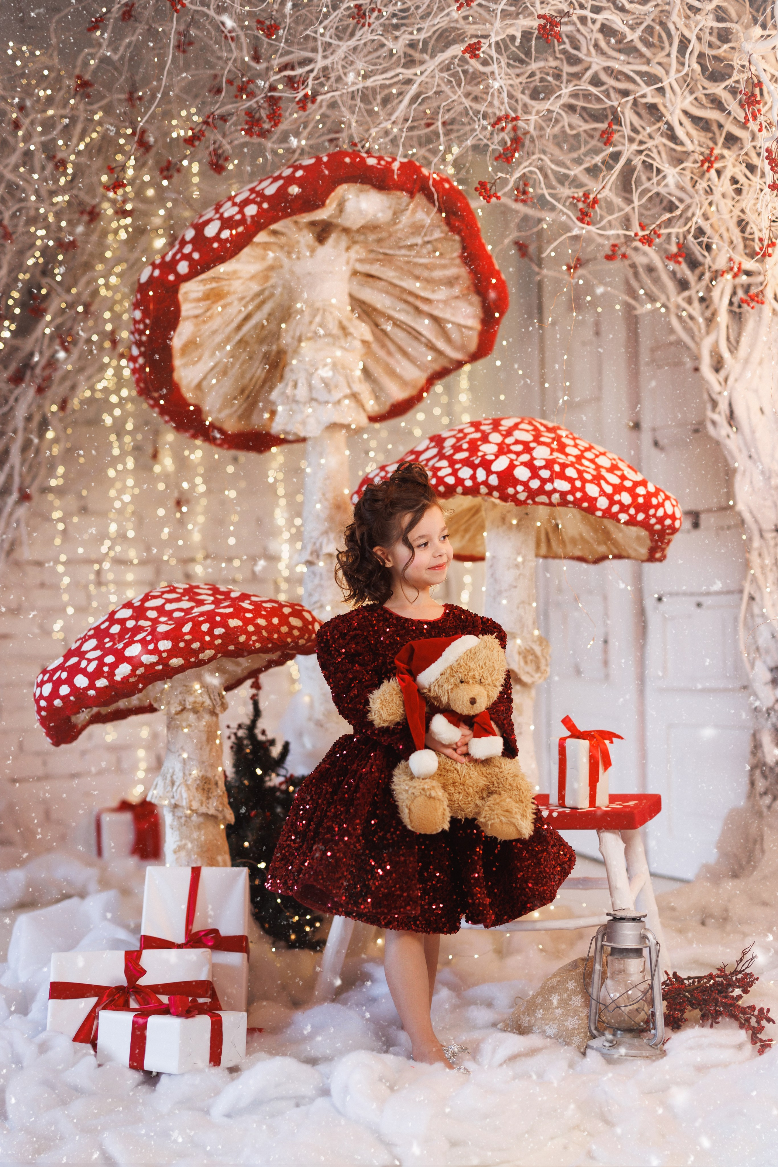 Детская новогодняя фотосессия в фотостудии «Alice», город Краснодар. Семейный и детский фотограф в Краснодаре Анна Трашкова