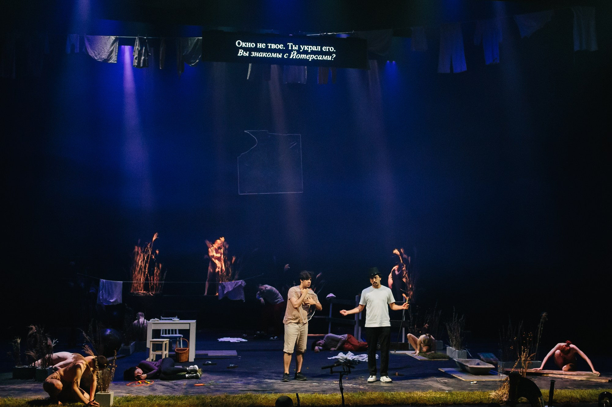 Спектакль Приглушенные голоса в Театре Академии танца Б. Эйфмана (+репетиция). Семейный и портретный фотограф в Санкт-Петербурге Андрей Воробьев