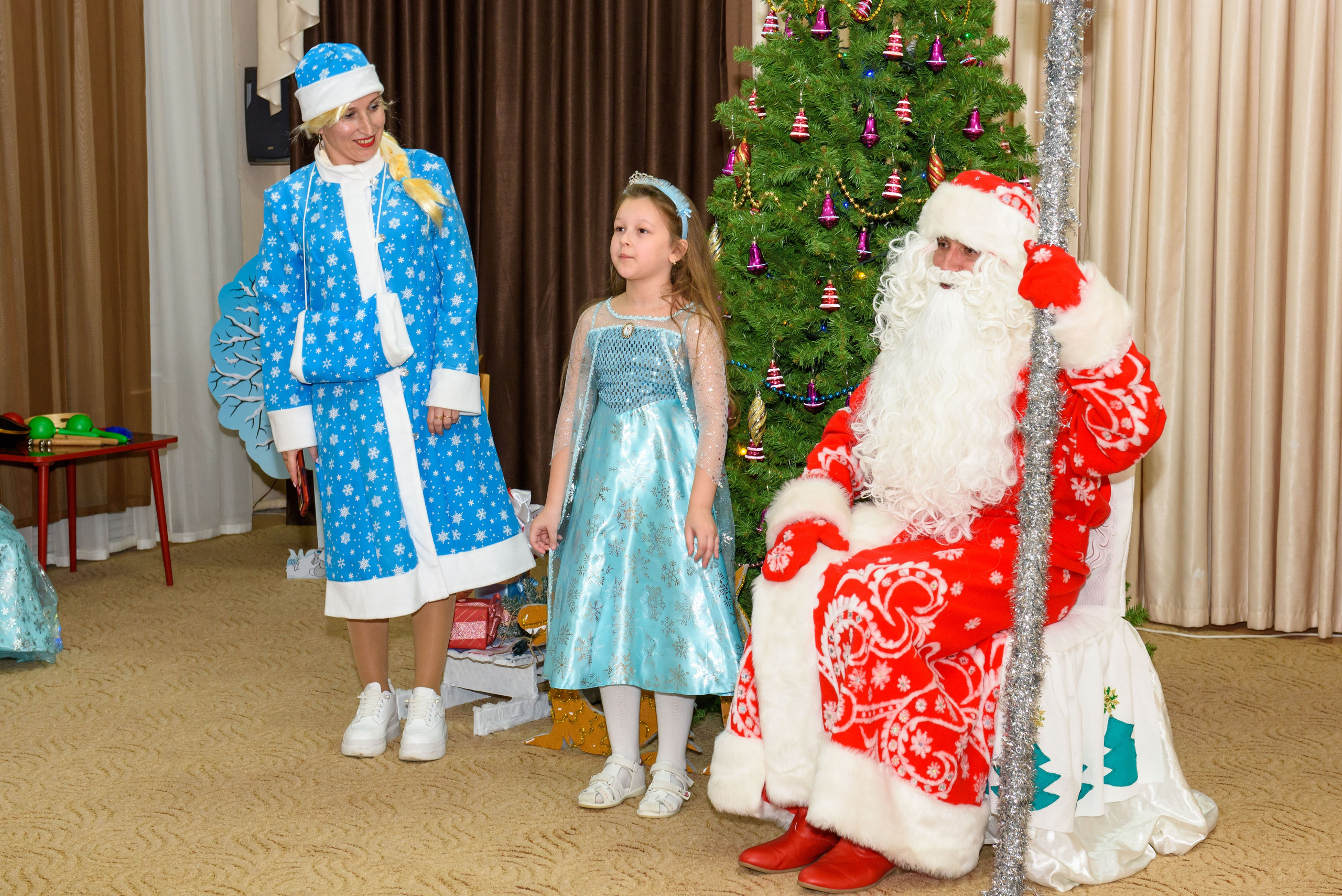 Новогодний утренник в детском саду. Семейный и детский фотограф в г. Геленджике Ольга Бурдюк