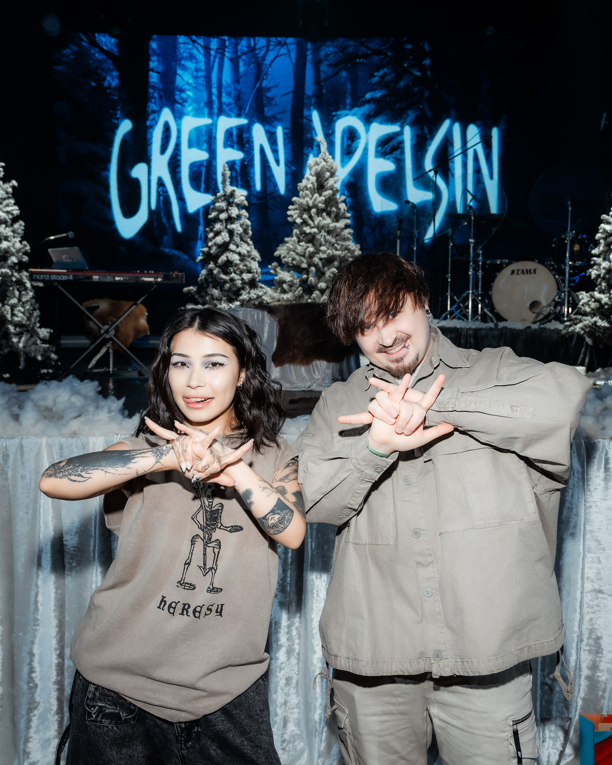 Green Apelsin в Альфа Кристалл 06.01.2026. Репортажный фотограф и видеограф в Москве