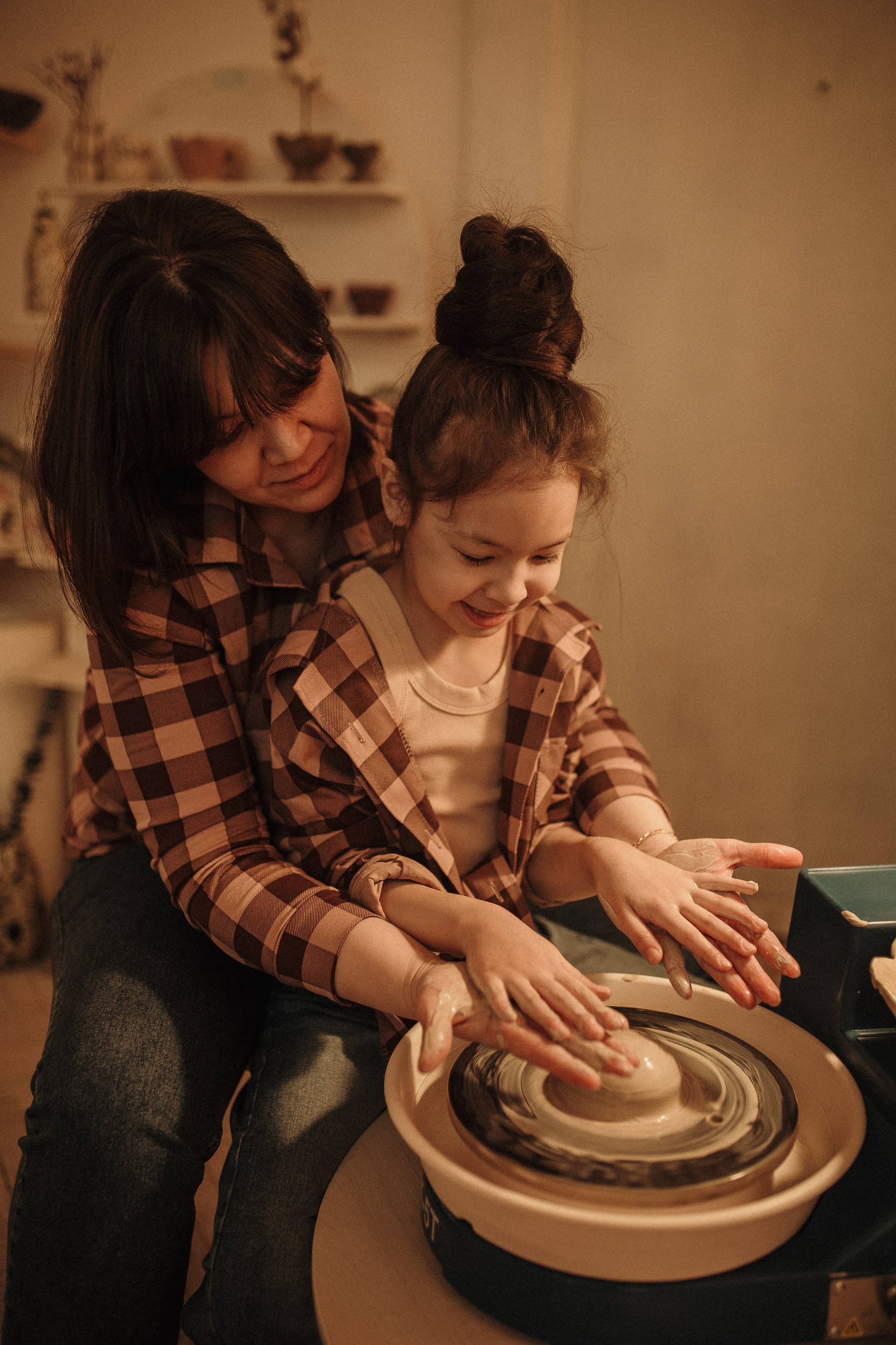 Дина & София гончарная. Семейный и Свадебный фотограф в Санкт-Петербурге Плохая Екатерина