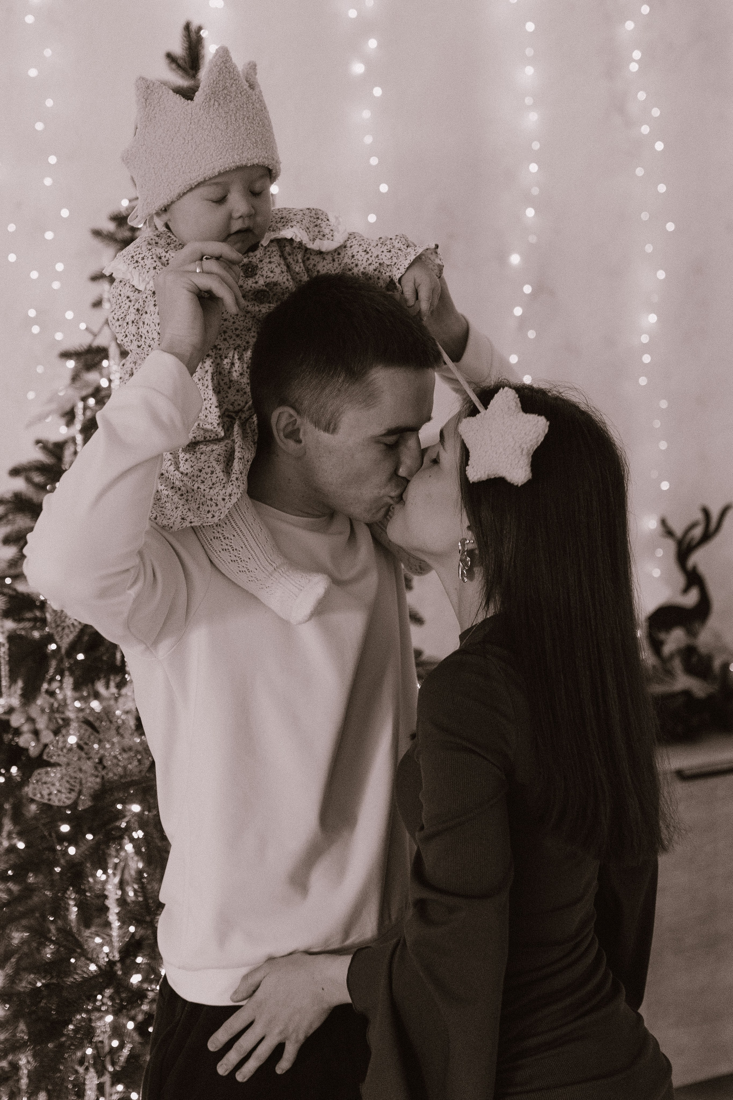 Новогодняя история Дмитрия, Полины и Анюты. Фотограф в Ставрополе Svetlana Matveeva
