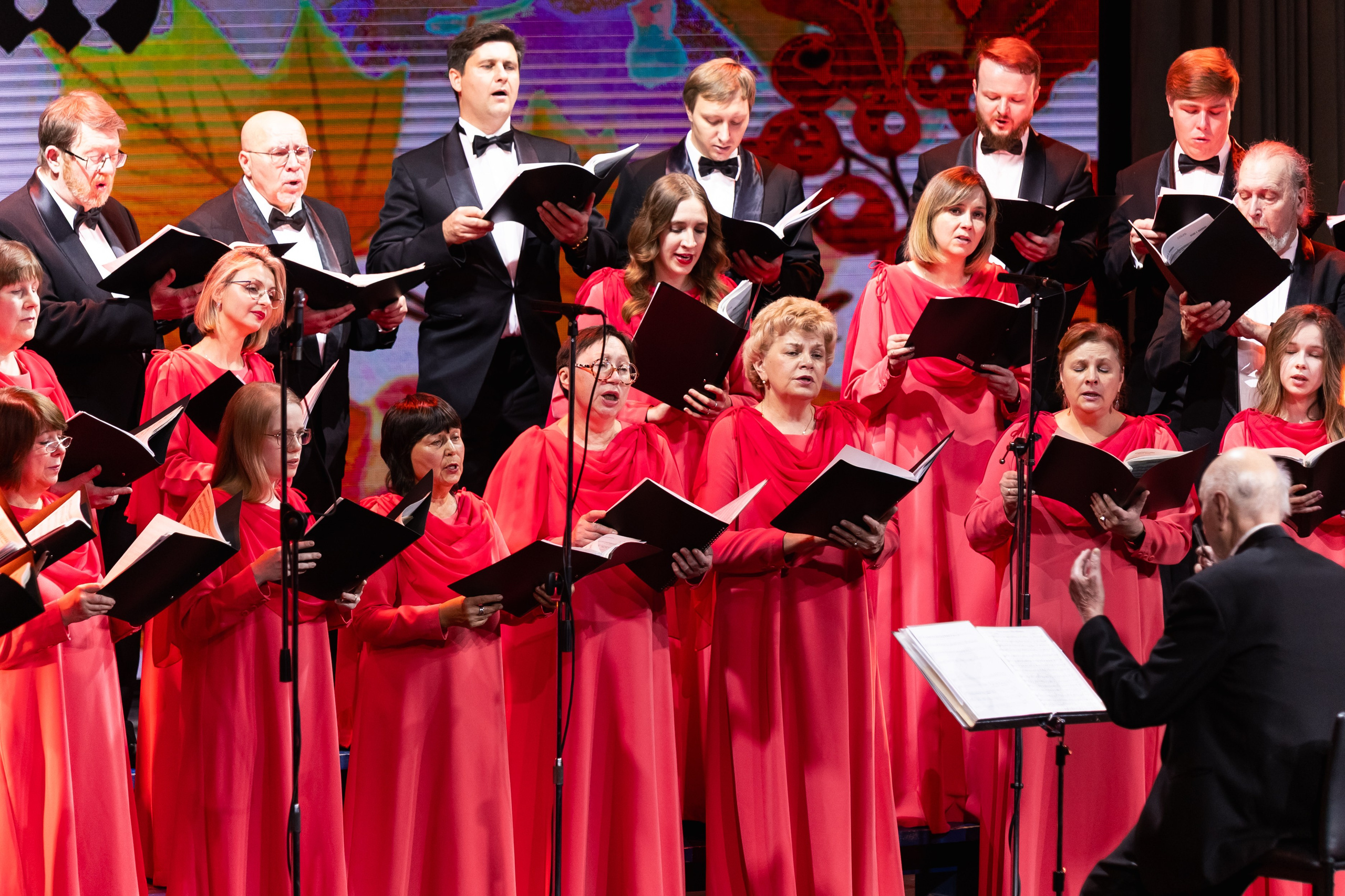 Выступление академического хора. Фотограф в Москве Михаил Штаханов