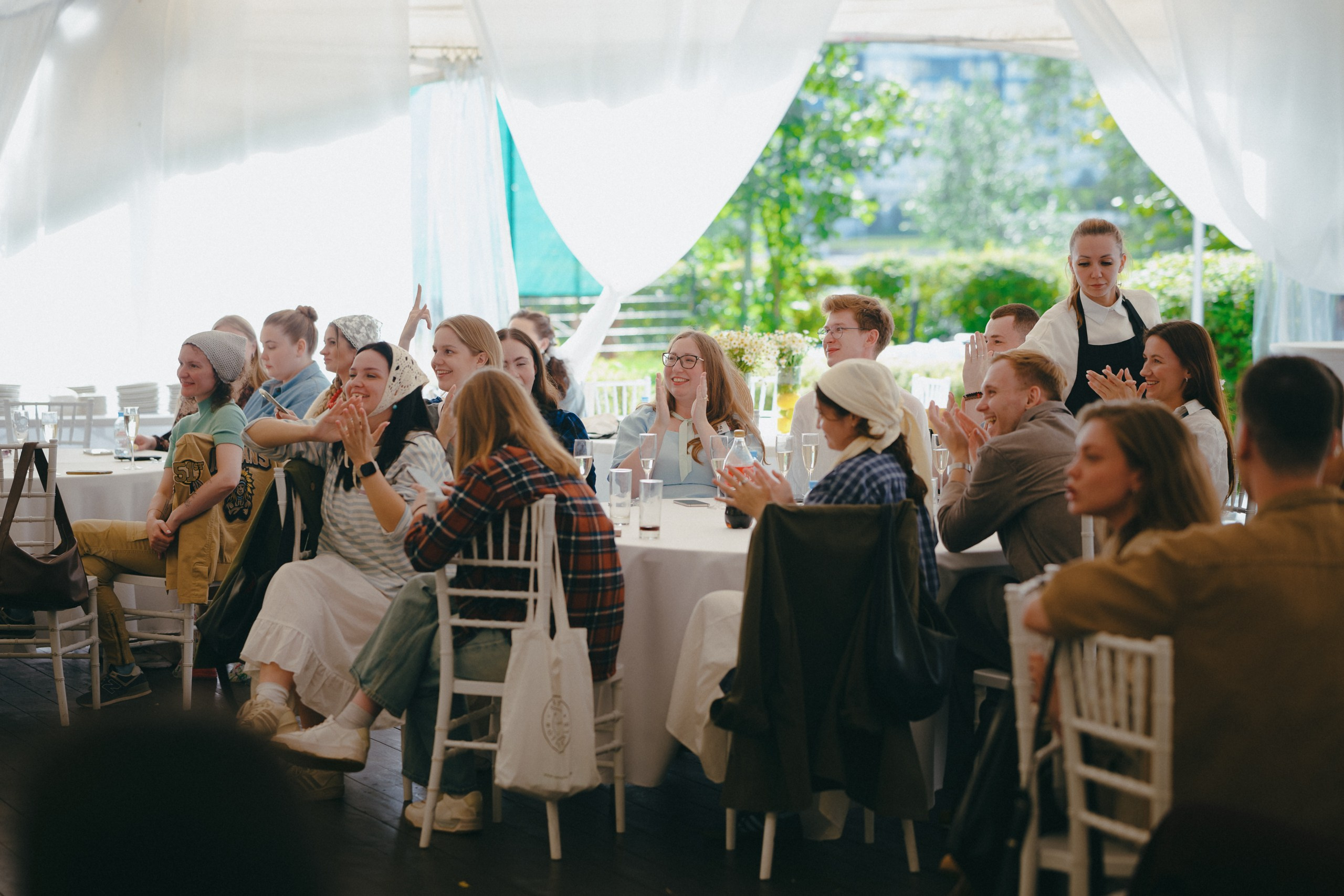 Корпоратив летом под открытым небом. Komonev